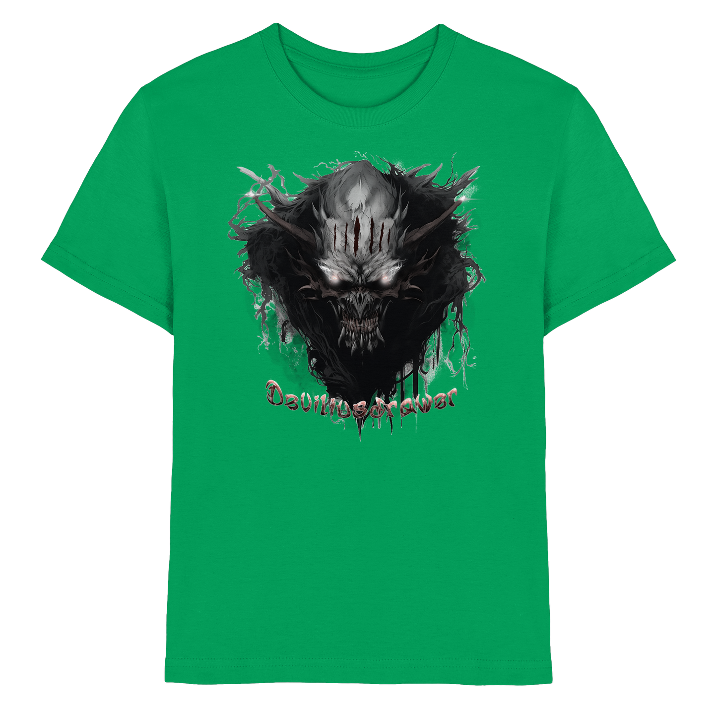 Deviliusdrawer Dark Smoke Demon - Kids Premium Shirt