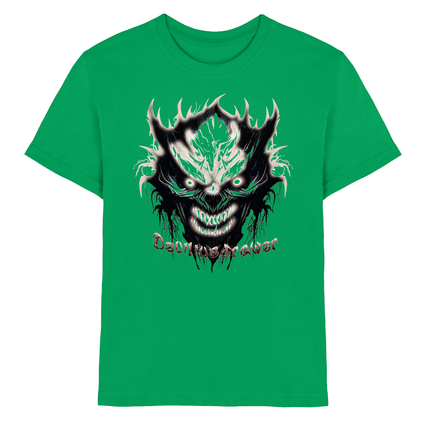 Deviliusdrawer Crazy Glow Devil - Kids Premium Shirt
