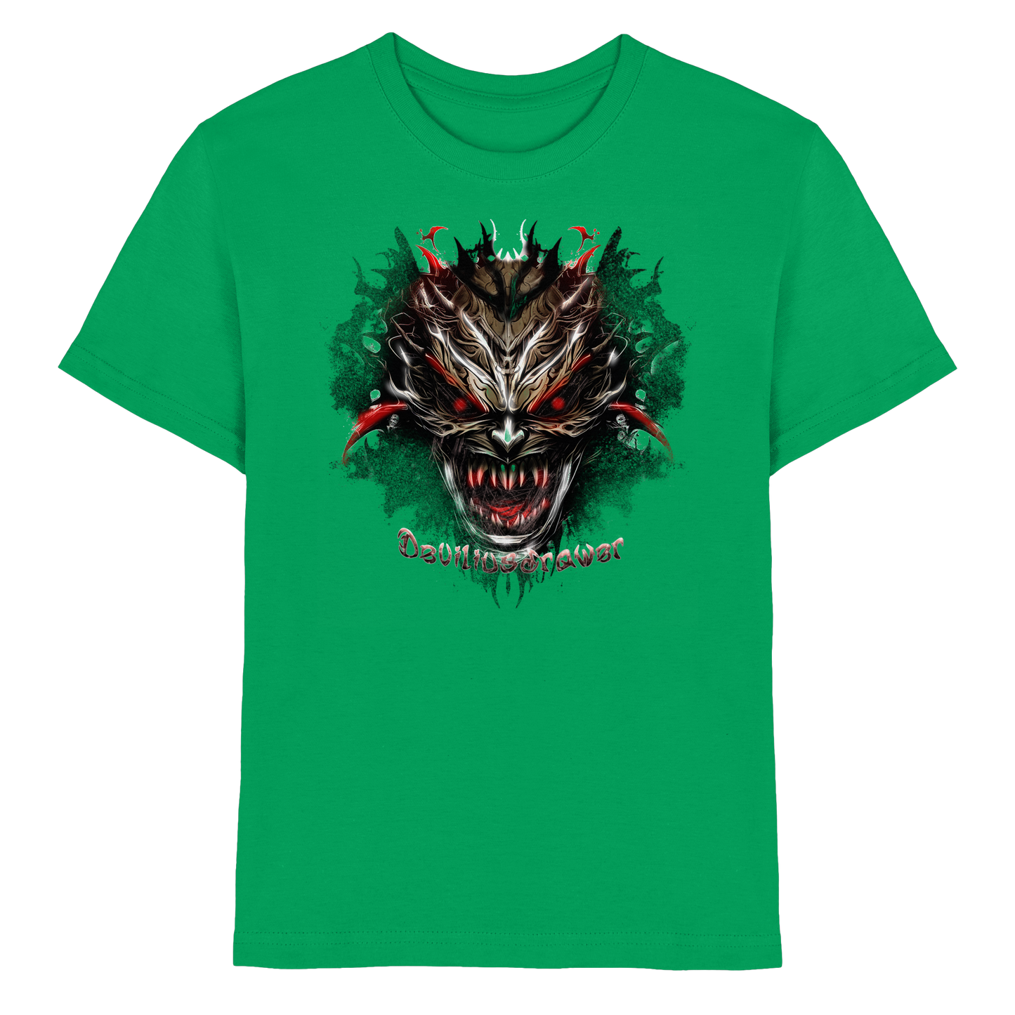 Deviliusdrawer Dark Redeyed Devil - Kids Premium Shirt