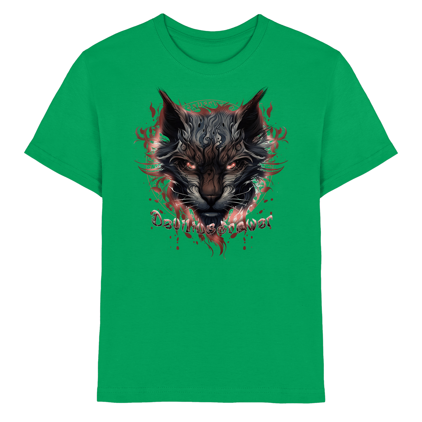 Deviliusdrawer Devil Cat - Kids Premium Shirt