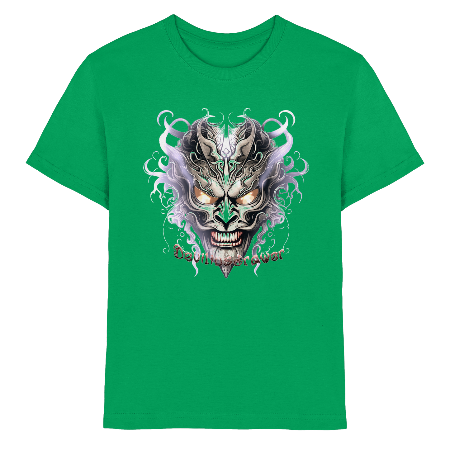 Deviliusdrawer Demon Mask Violet - Kids Premium Shirt