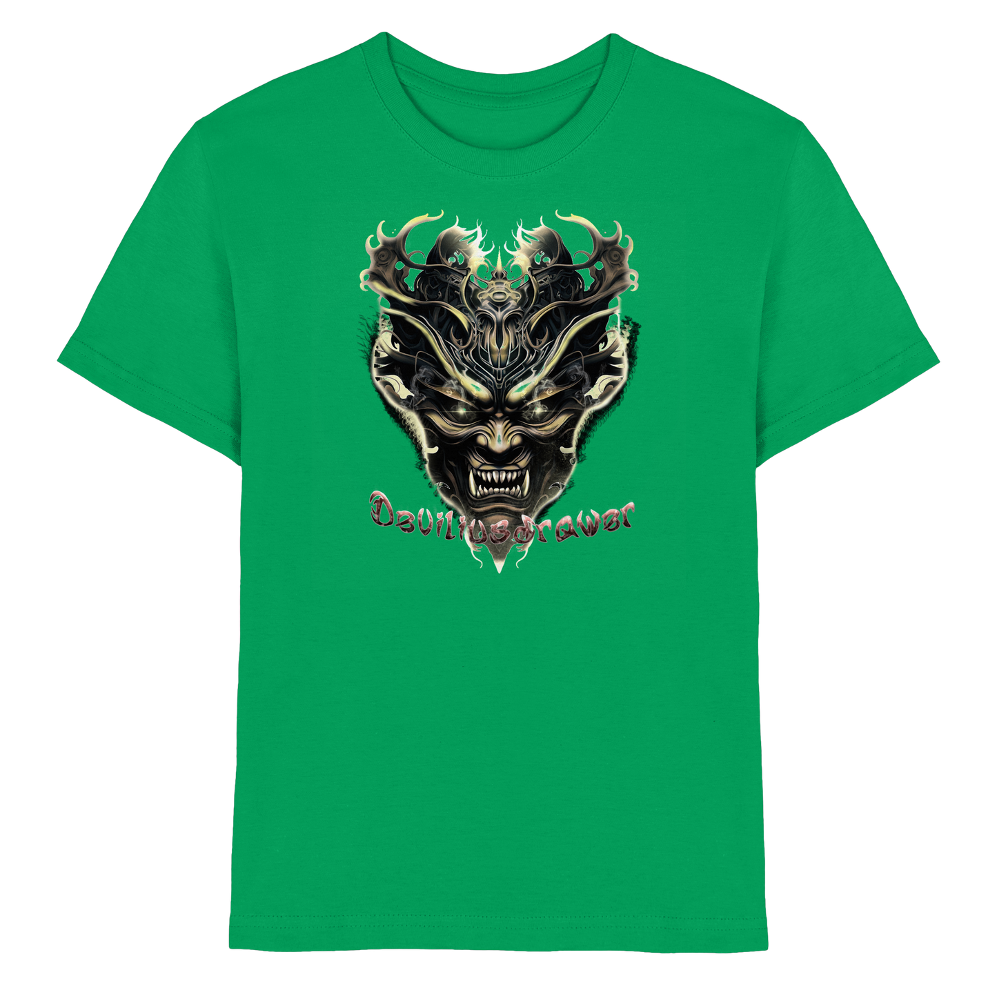 Deviliusdrawer Golden Demon Vampire - Kids Premium Shirt