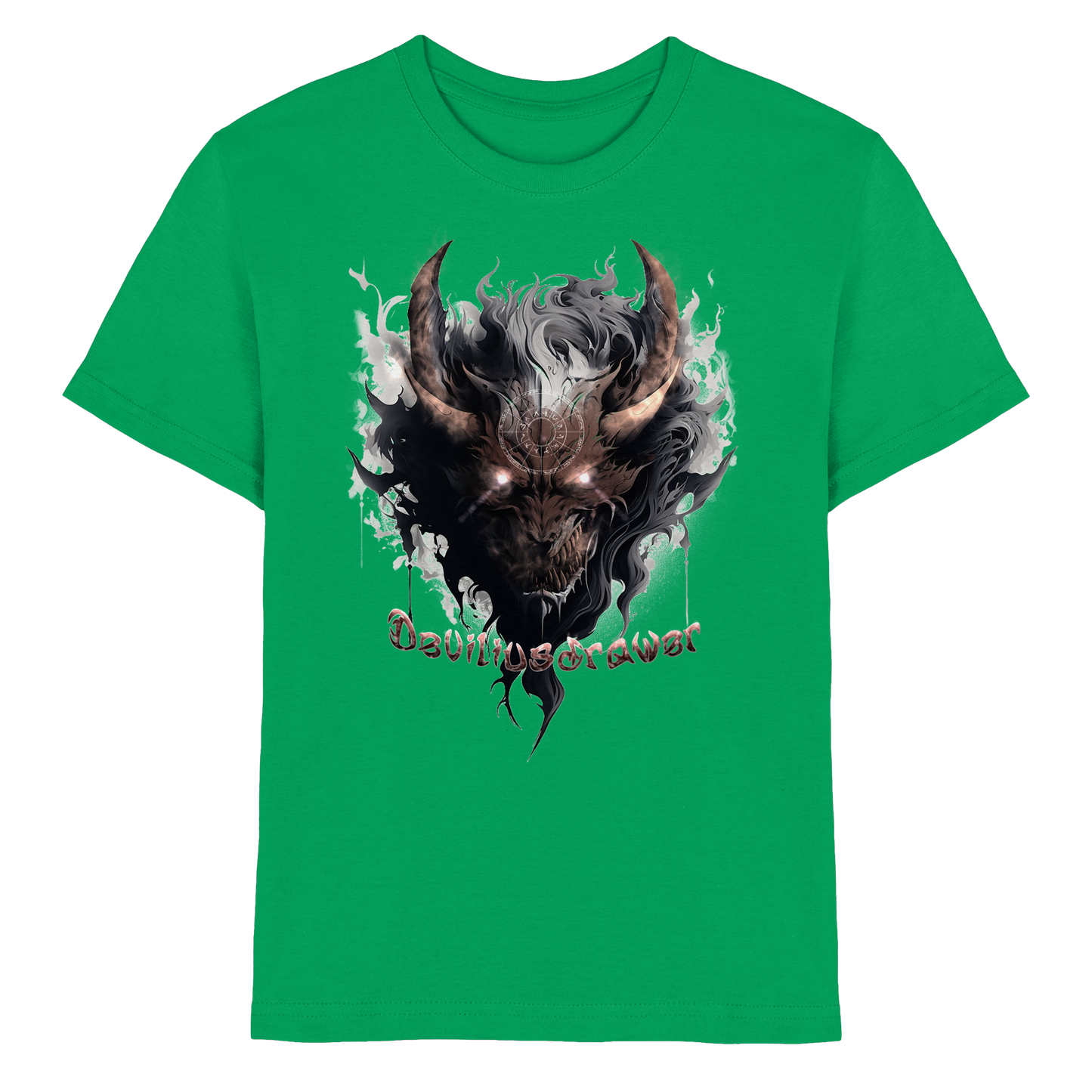 Deviliusdrawer Magic Redeyed Demon - Kids Premium Shirt