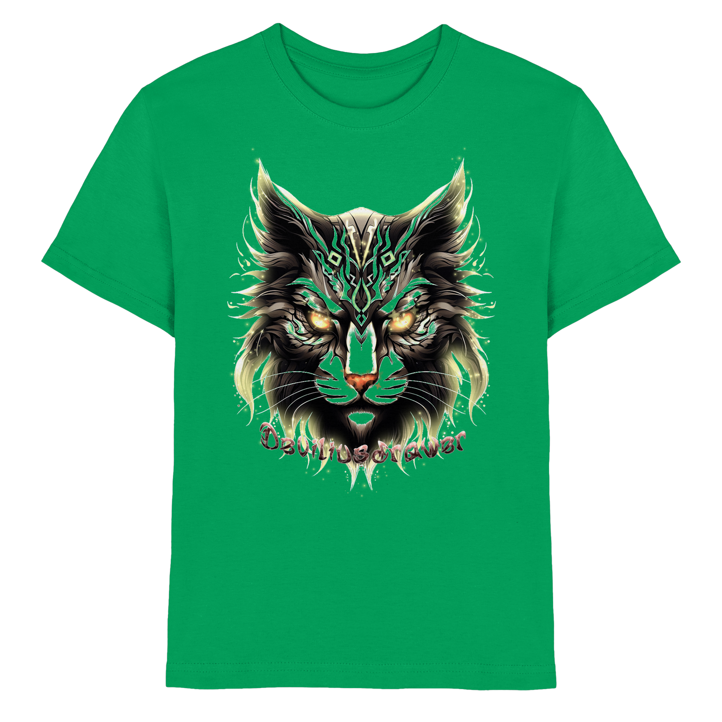 Deviliusdrawer Golden Cat - Kids Premium Shirt