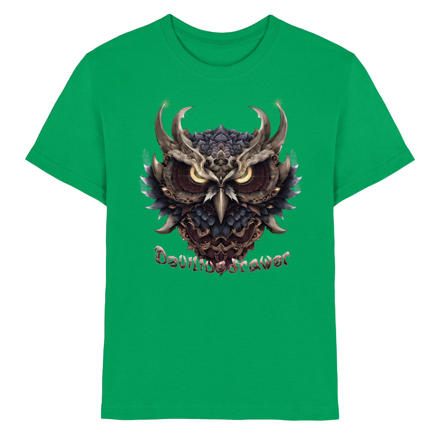 Deviliusdrawer Golden Owl - Kids Premium Shirt