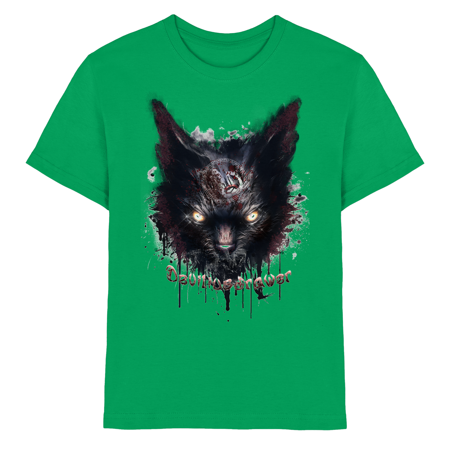 Deviliusdrawer Zombie Cat - Kids Premium Shirt