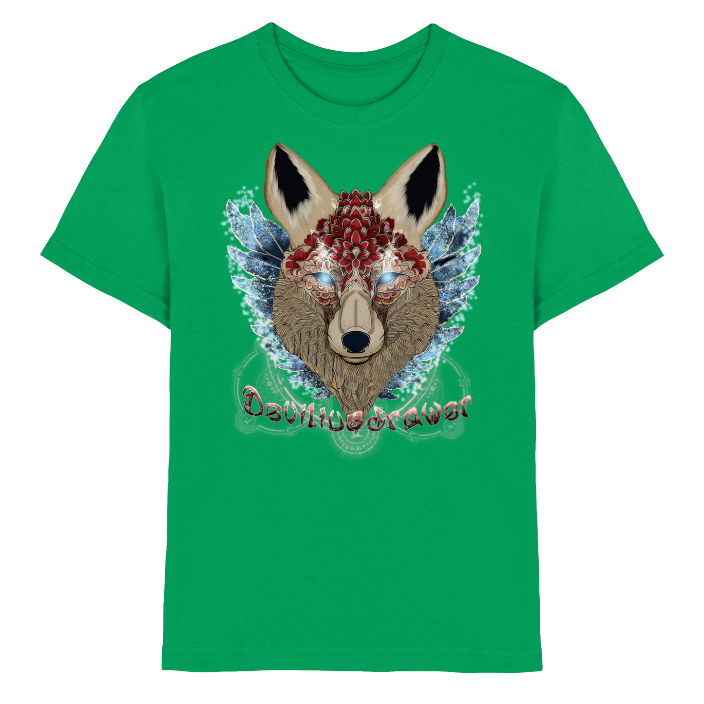 Deviliusdrawer Diamond Kitsune - Kids Premium Shirt