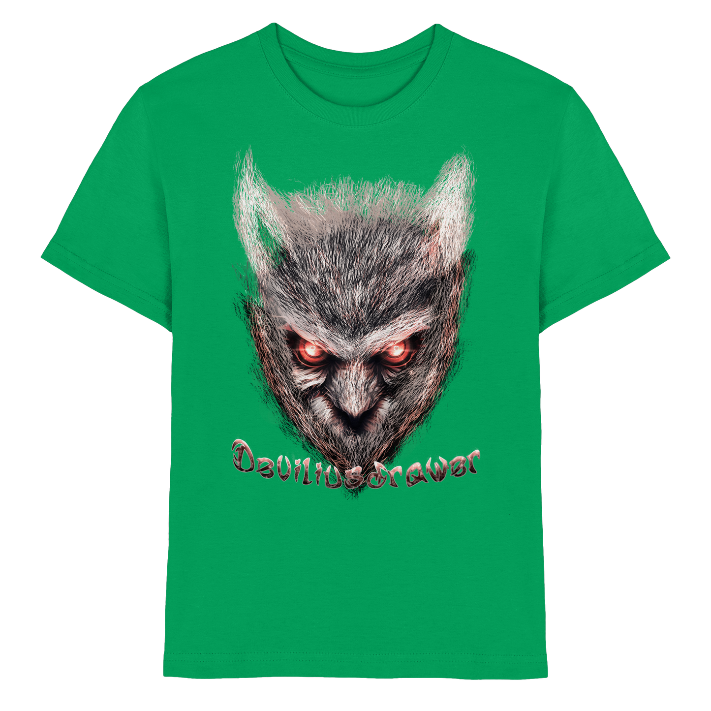 Deviliusdrawer Red Eyed Owl - Kids Premium Shirt