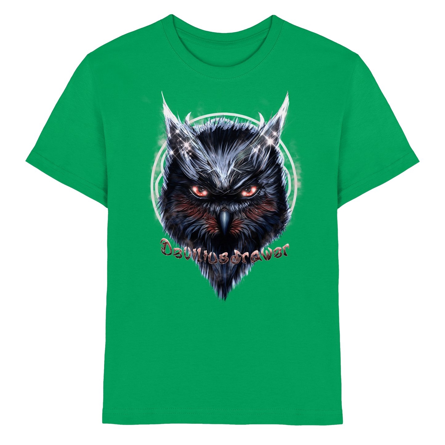 Deviliusdrawer Fire Owl - Kids Premium Shirt