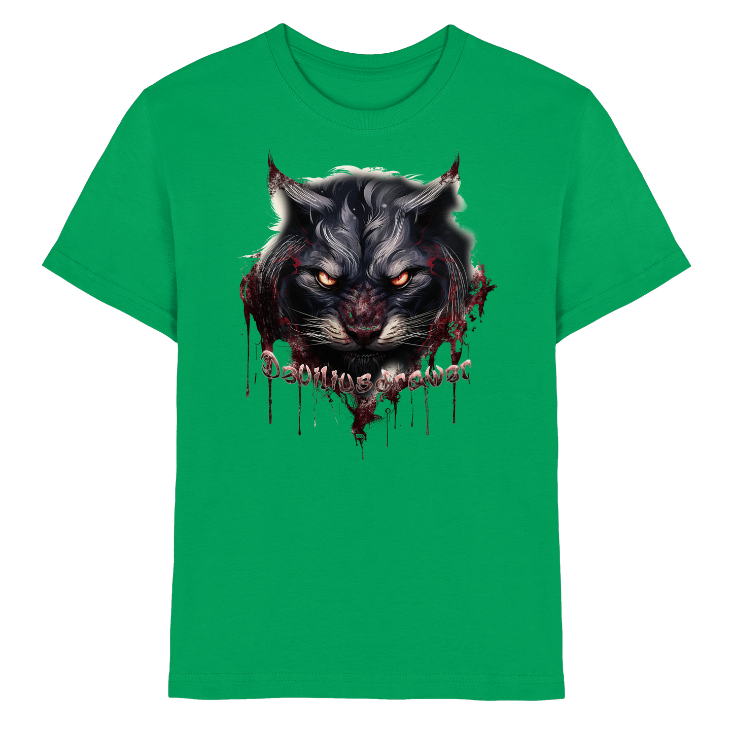 Deviliusdrawer Badass Cat - Kids Premium Shirt