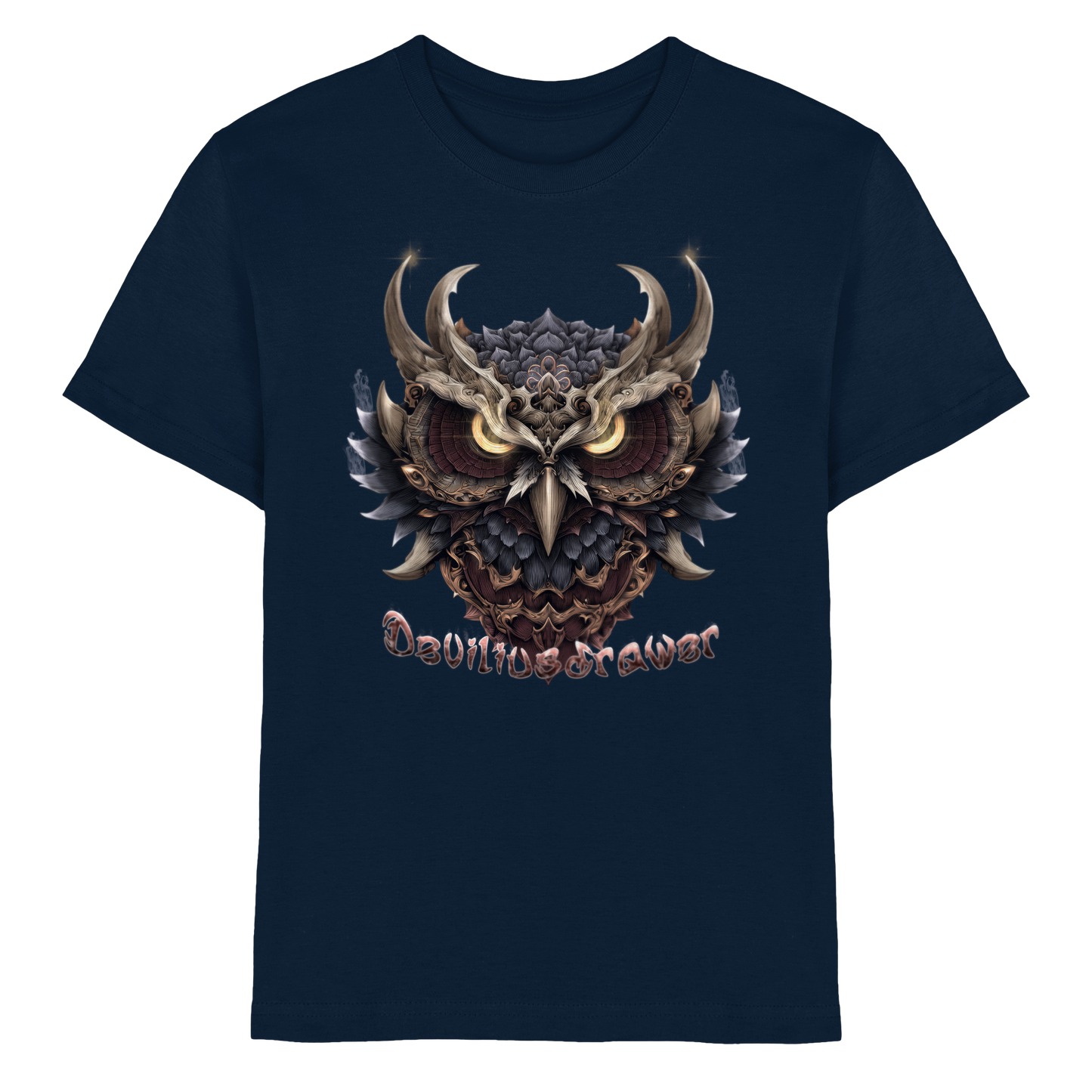 Deviliusdrawer Golden Owl - Kids Premium Shirt