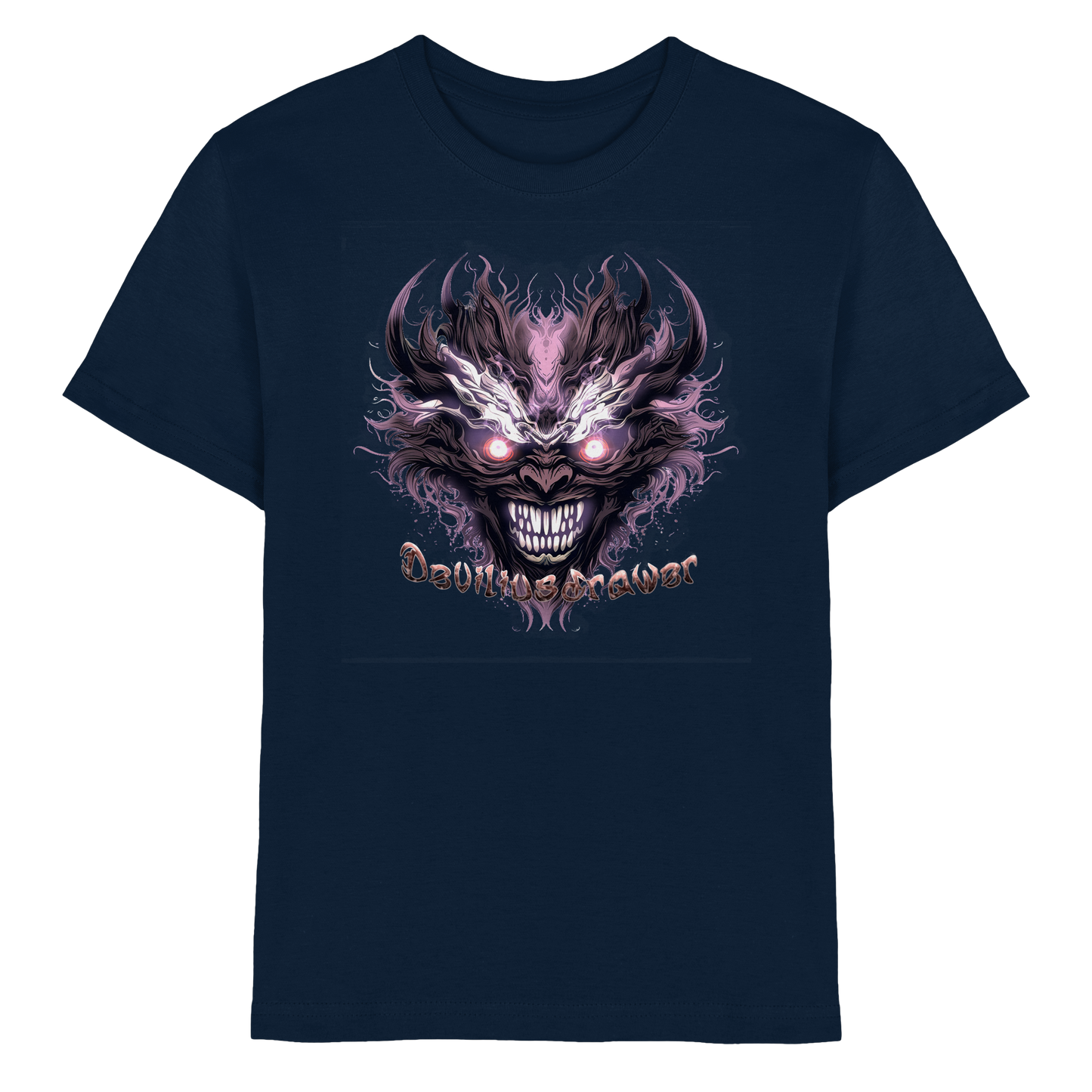 Deviliusdrawer Crazy Mask - Kids Premium Shirt