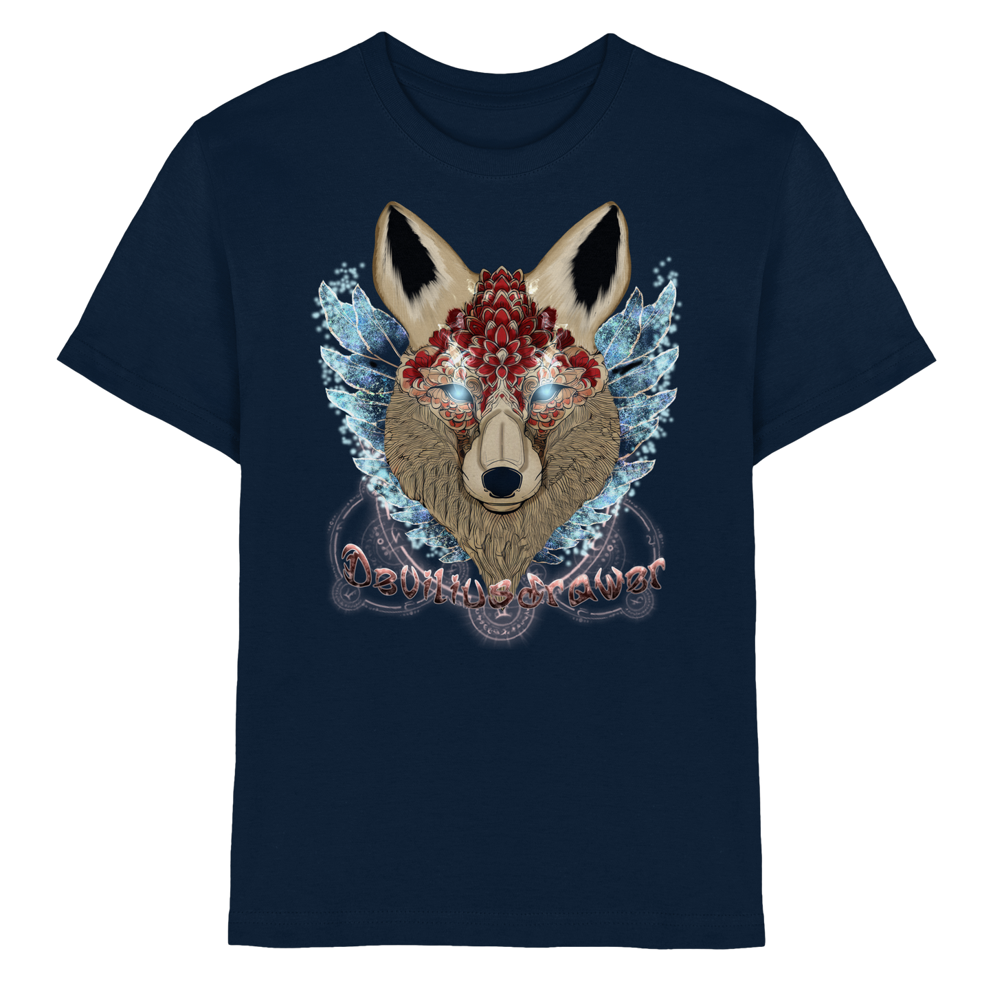 Deviliusdrawer Diamond Kitsune - Kids Premium Shirt