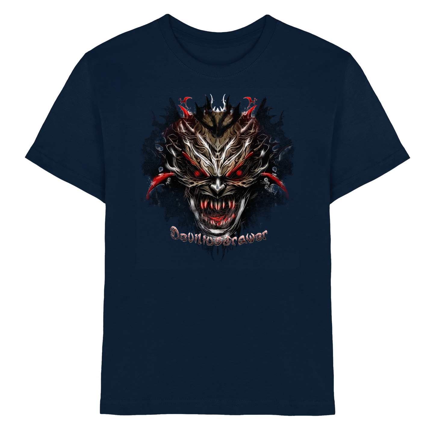 Deviliusdrawer Dark Redeyed Devil - Kids Premium Shirt
