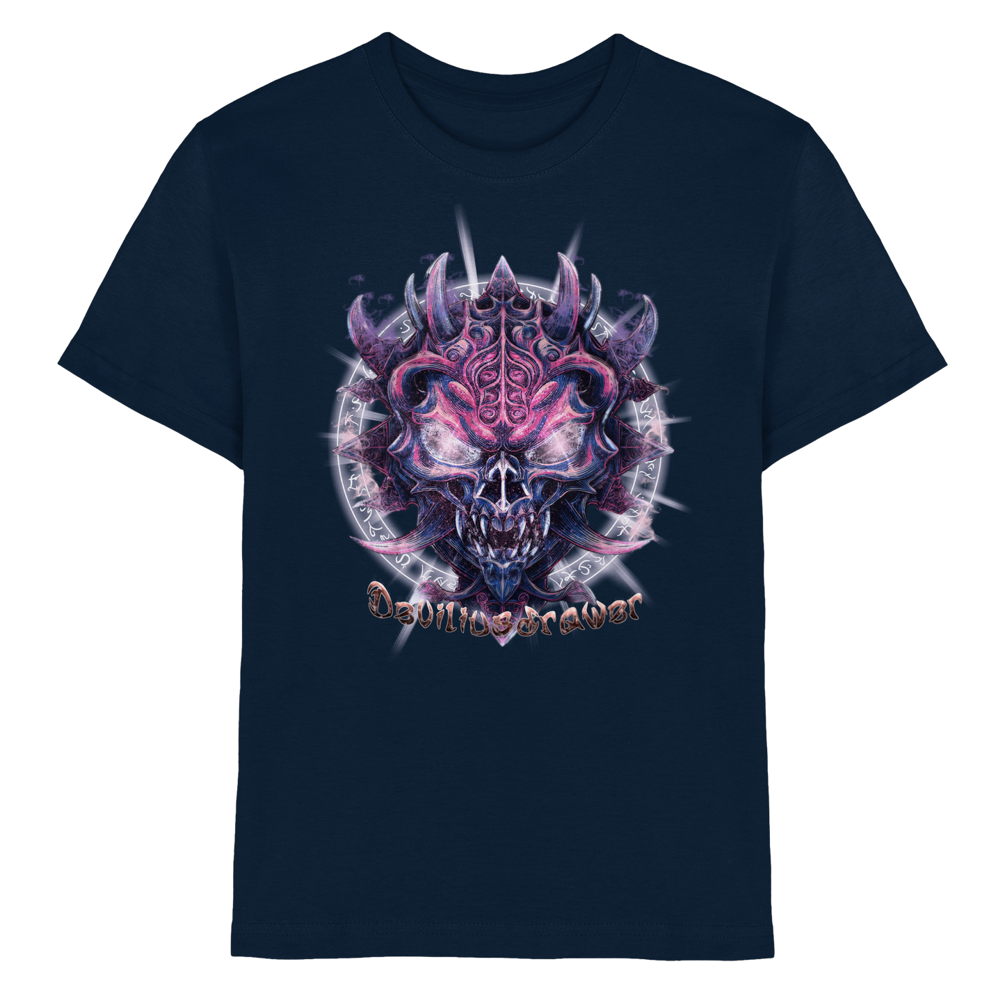 Deviliusdrawer Fire Demon - Kids Premium Shirt