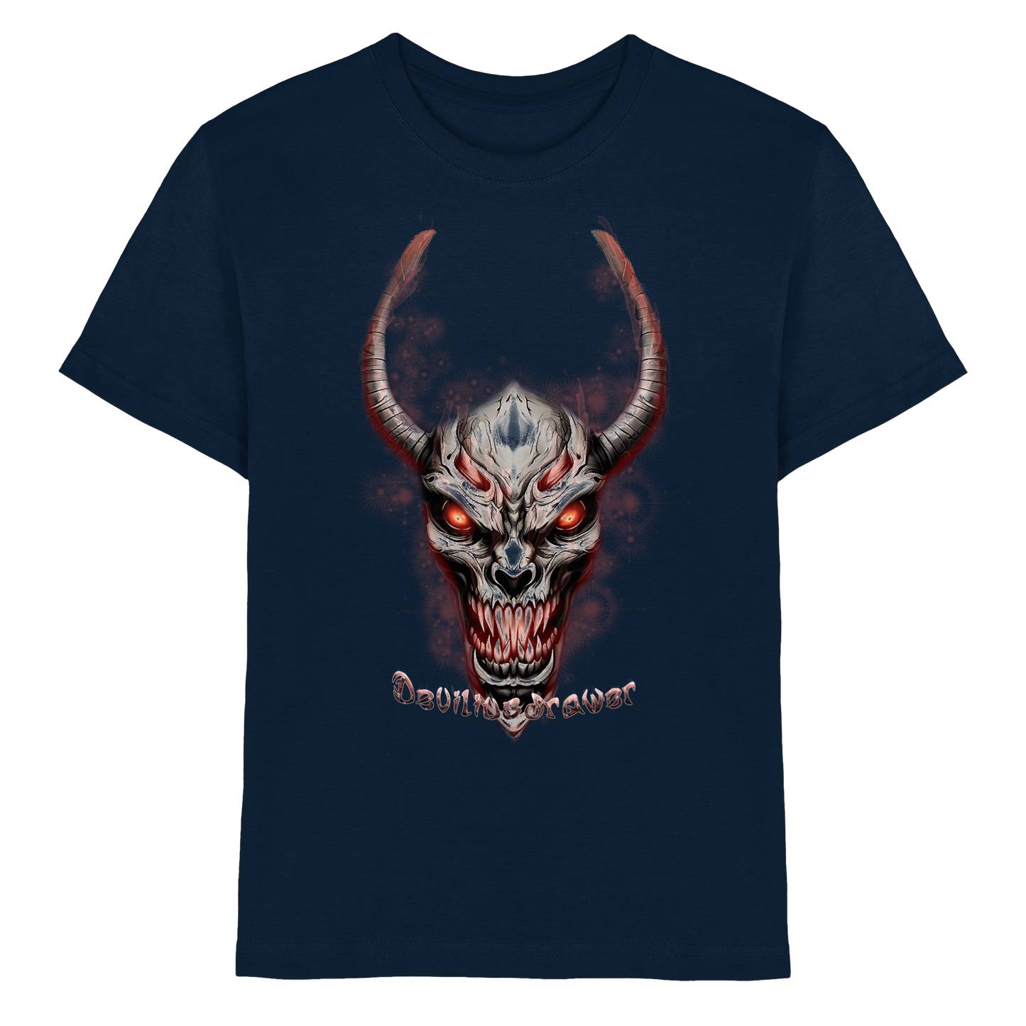 Deviliusdrawer Red Eyed Skeleton - Kids Premium Shirt