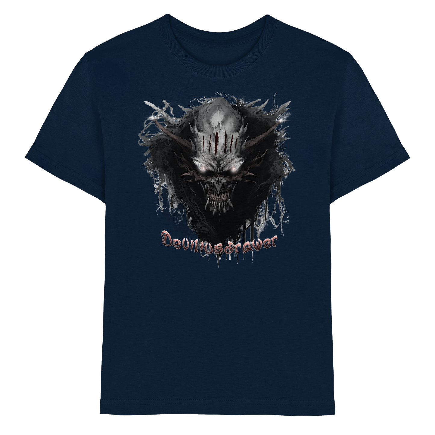 Deviliusdrawer Dark Smoke Demon - Kids Premium Shirt