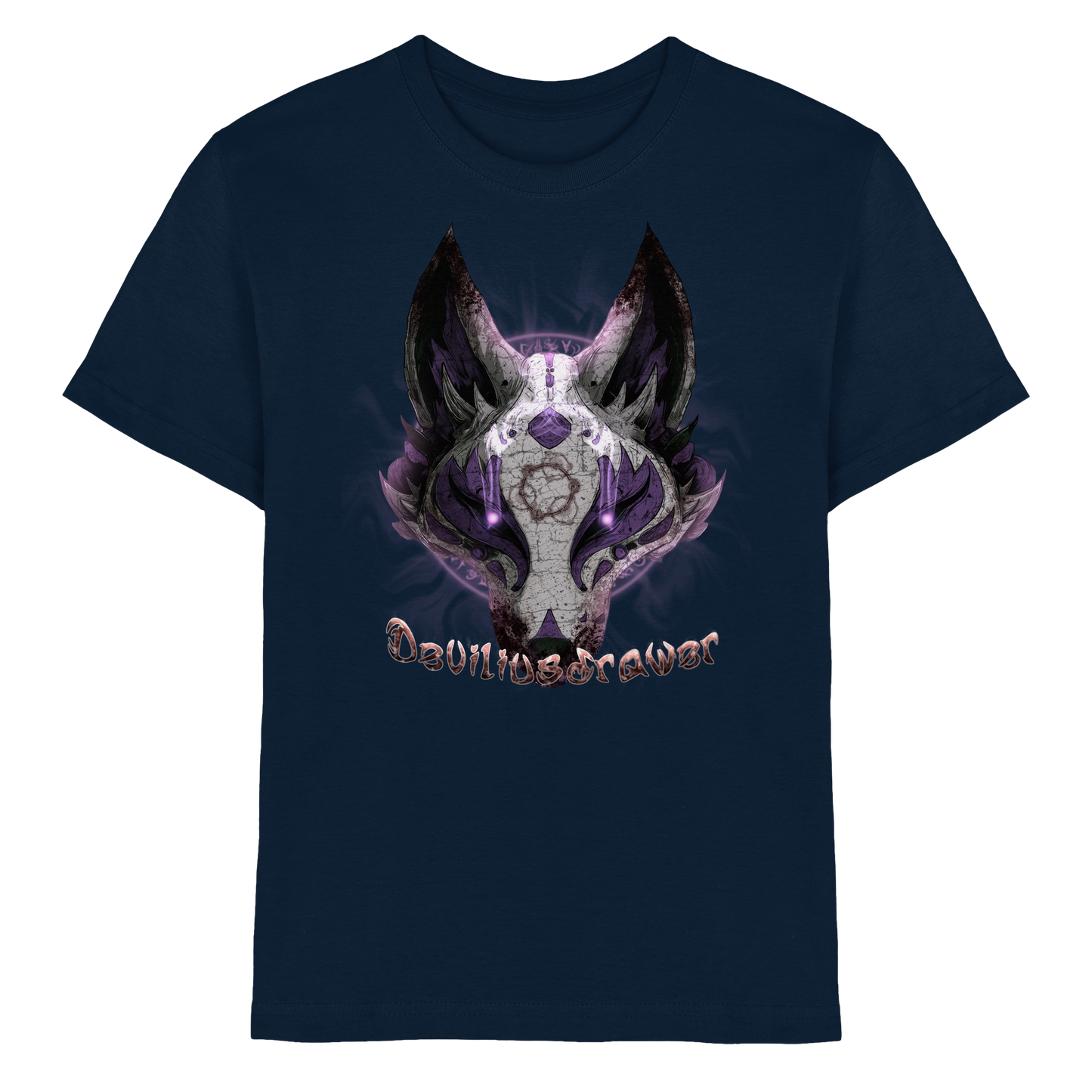Deviliusdrawer Dark Kitsune - Kids Premium Shirt