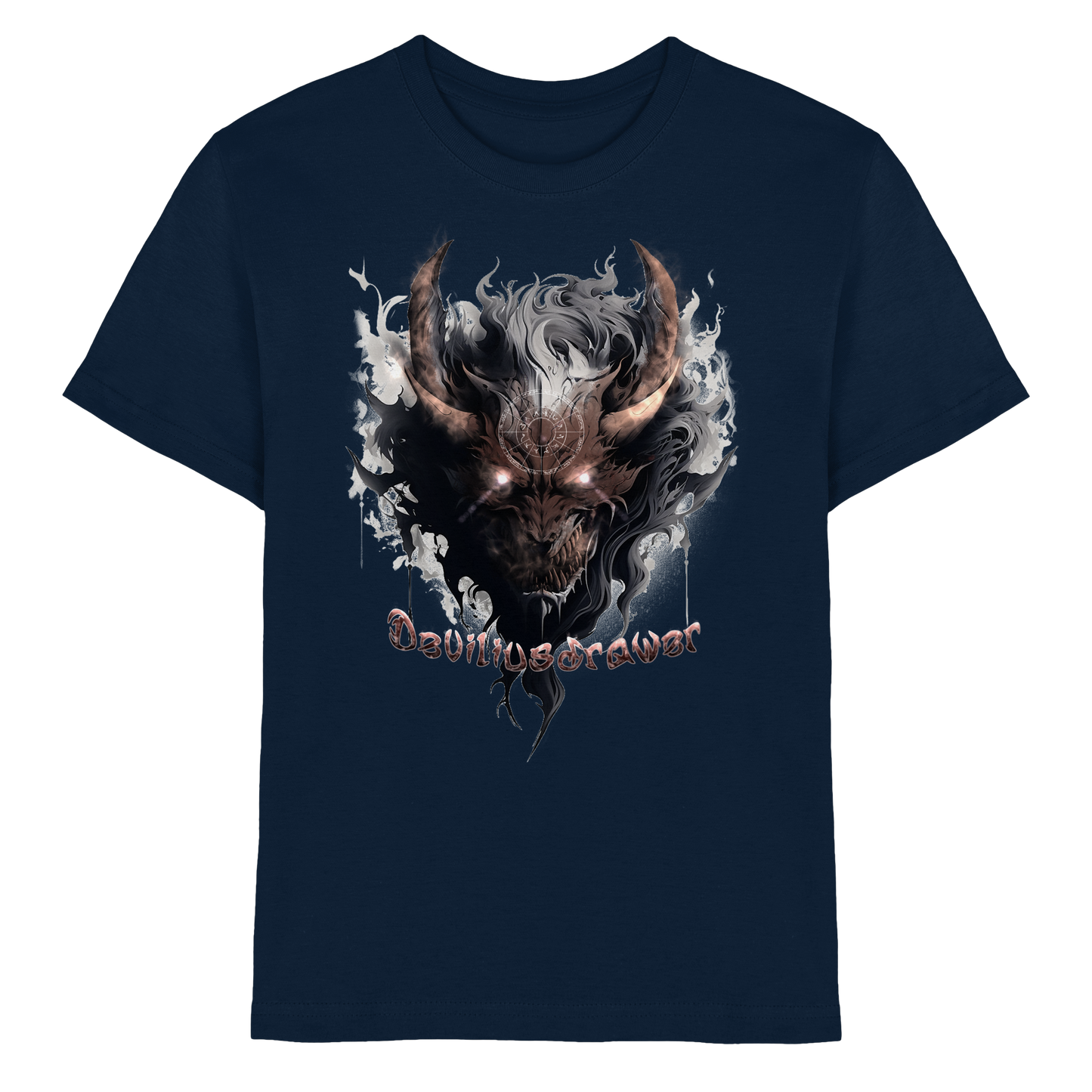 Deviliusdrawer Magic Redeyed Demon - Kids Premium Shirt