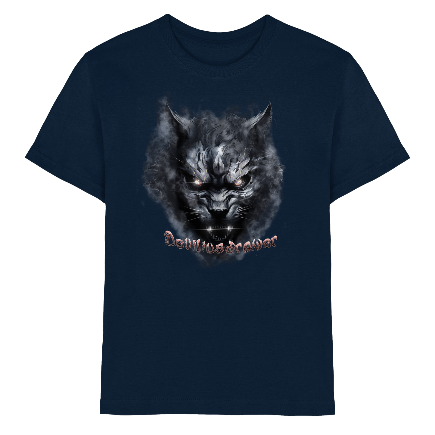 Deviliusdrawer Dark Beast Tiger  - Kids Premium Shirt