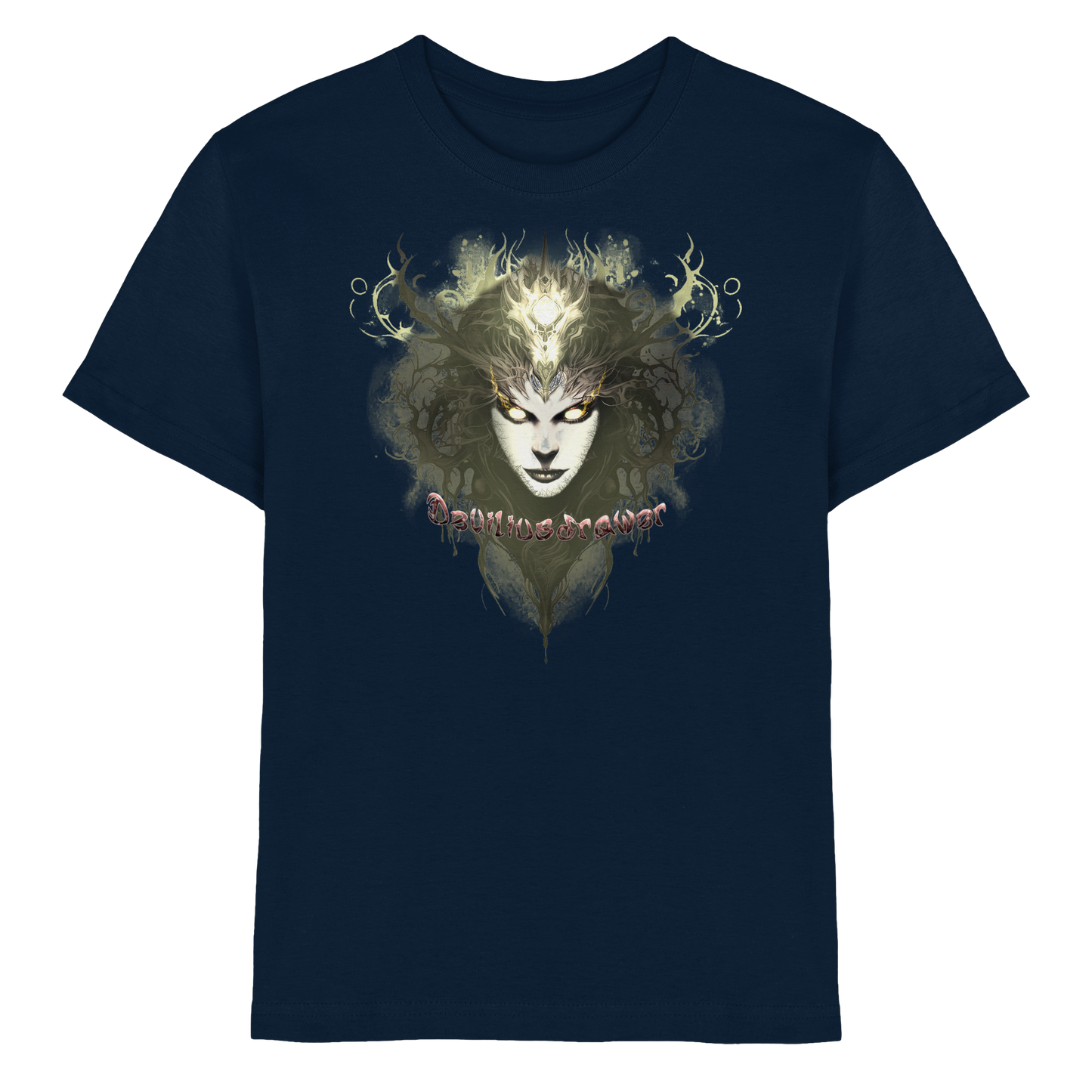Deviliusdrawer Golden Demonica - Kids Premium Shirt