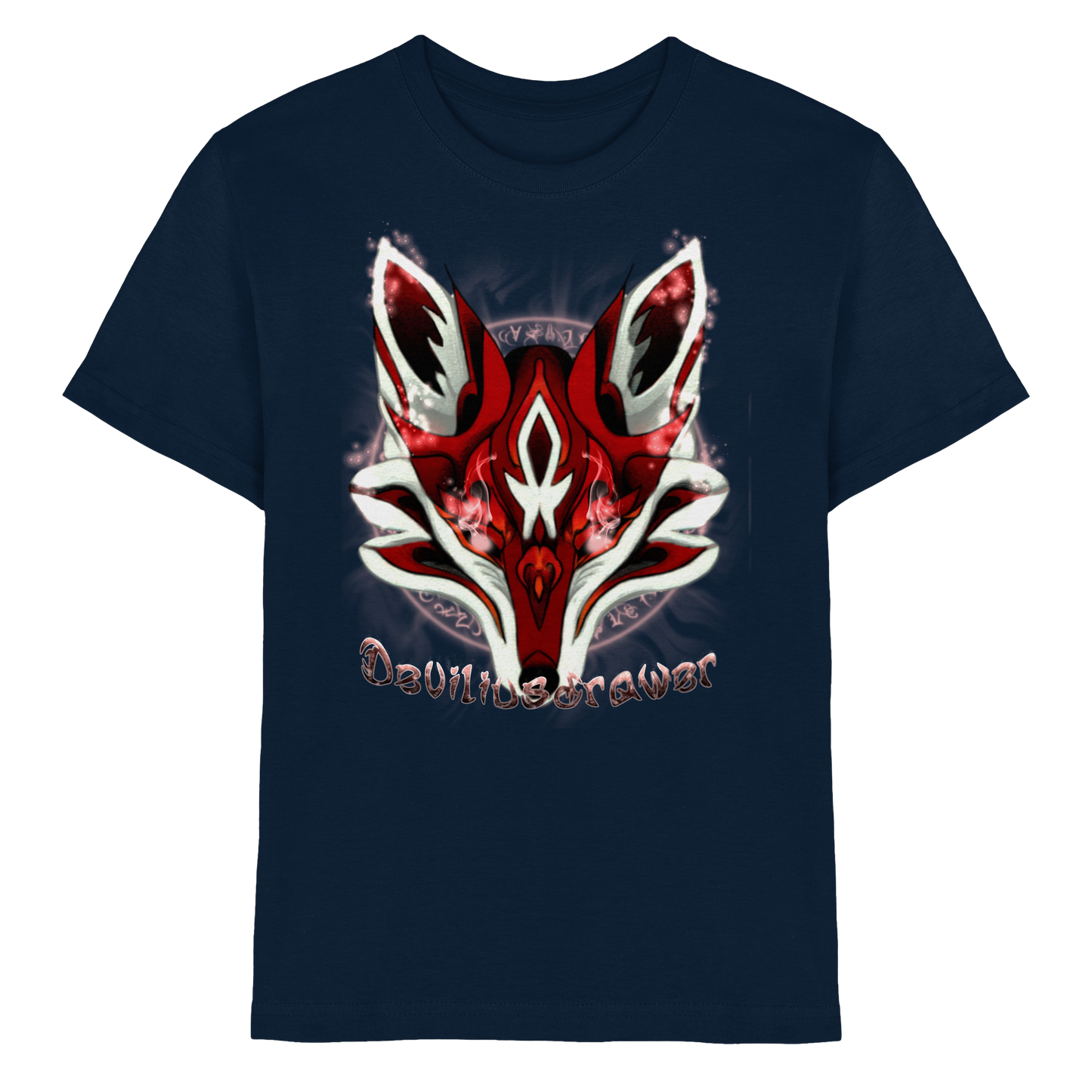 Deviliusdrawer Red Eyed Fox - Kids Premium Shirt