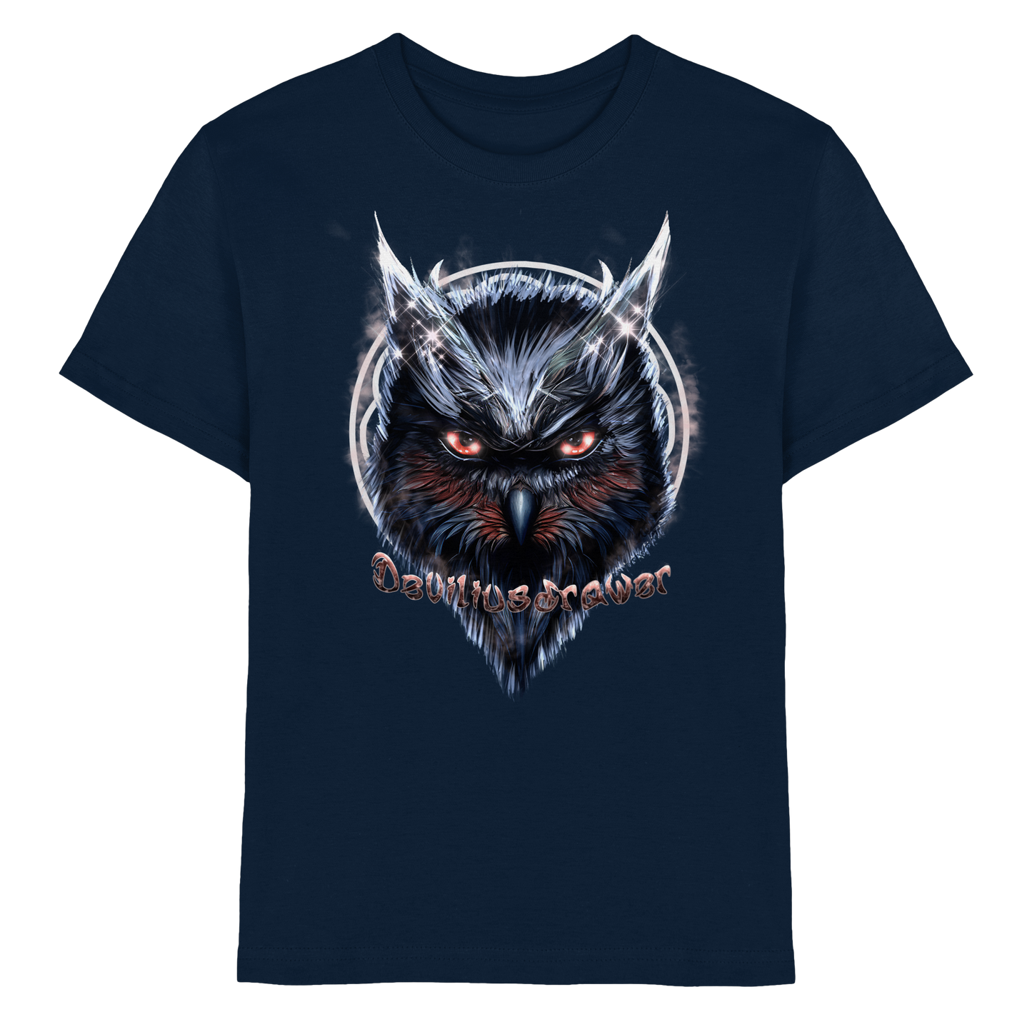 Deviliusdrawer Fire Owl - Kids Premium Shirt