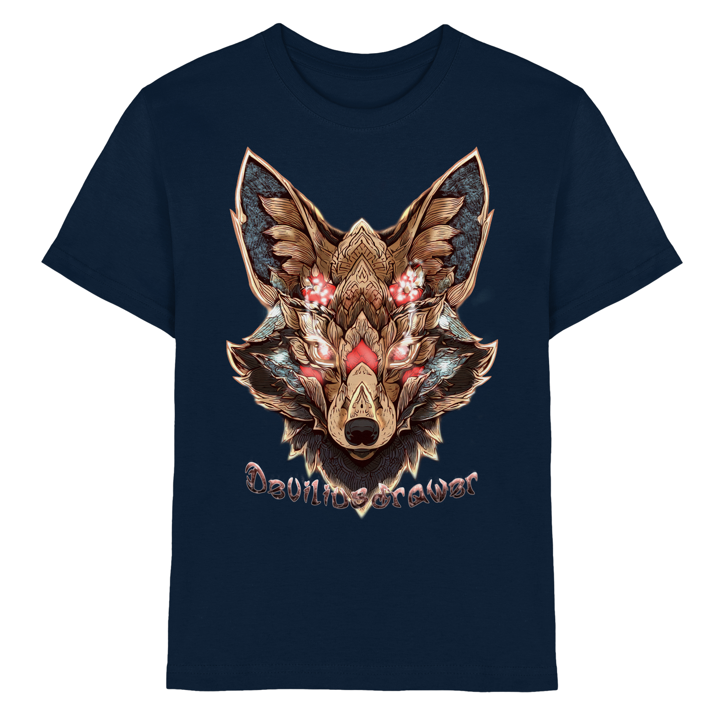 Deviliusdrawer Cristal Kitsune - Kids Premium Shirt