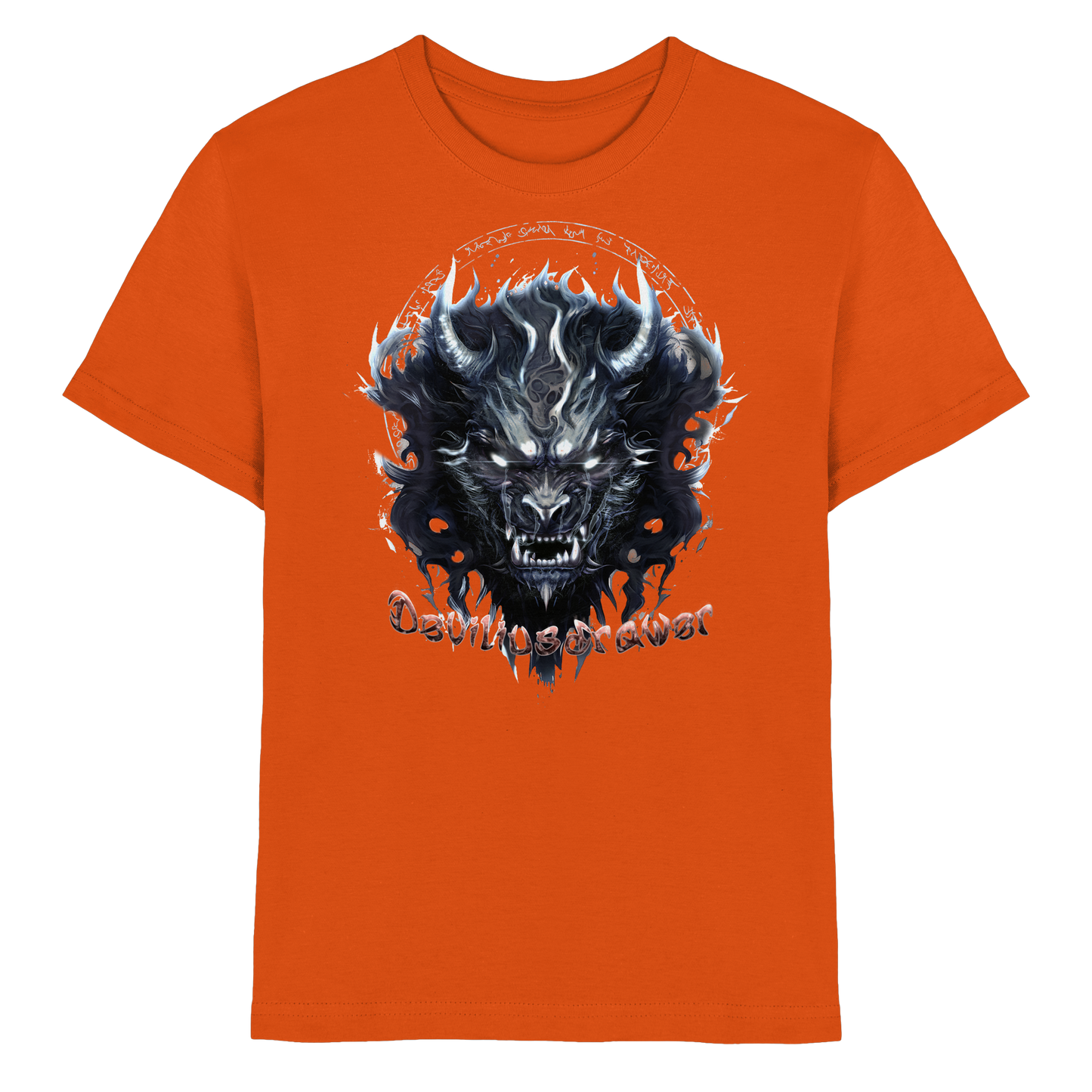 Deviliusdrawer Dark Wolf Mask - Kids Premium Shirt