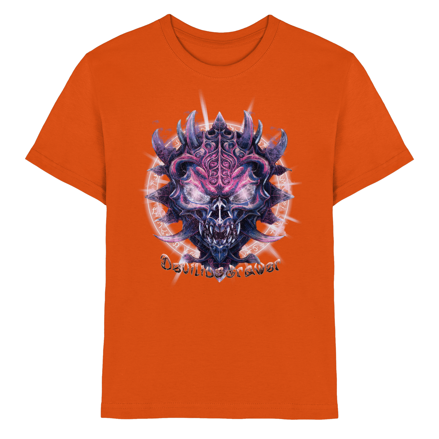 Deviliusdrawer Fire Demon - Kids Premium Shirt