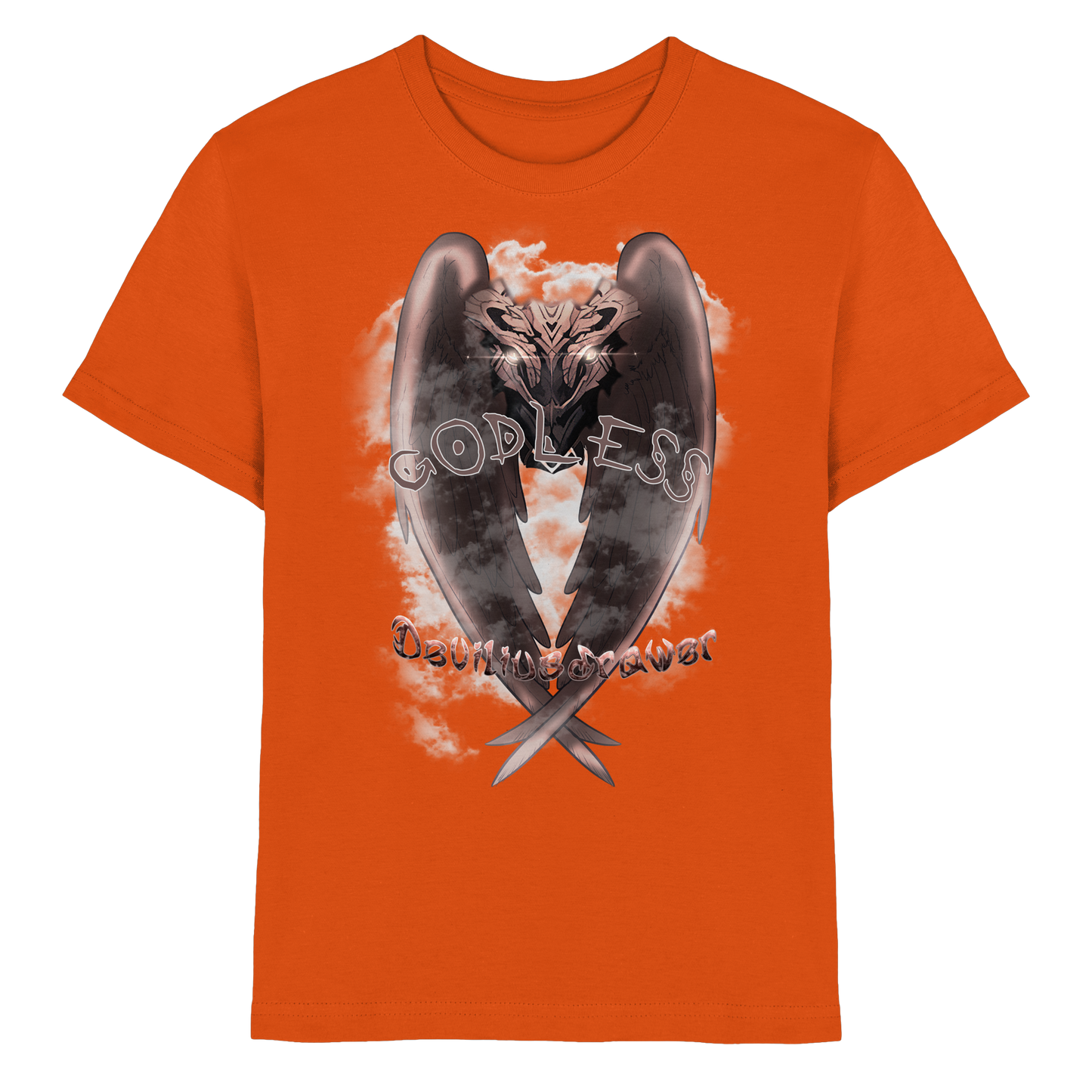 Deviliusdrawer Godless Owl - Kids Premium Shirt