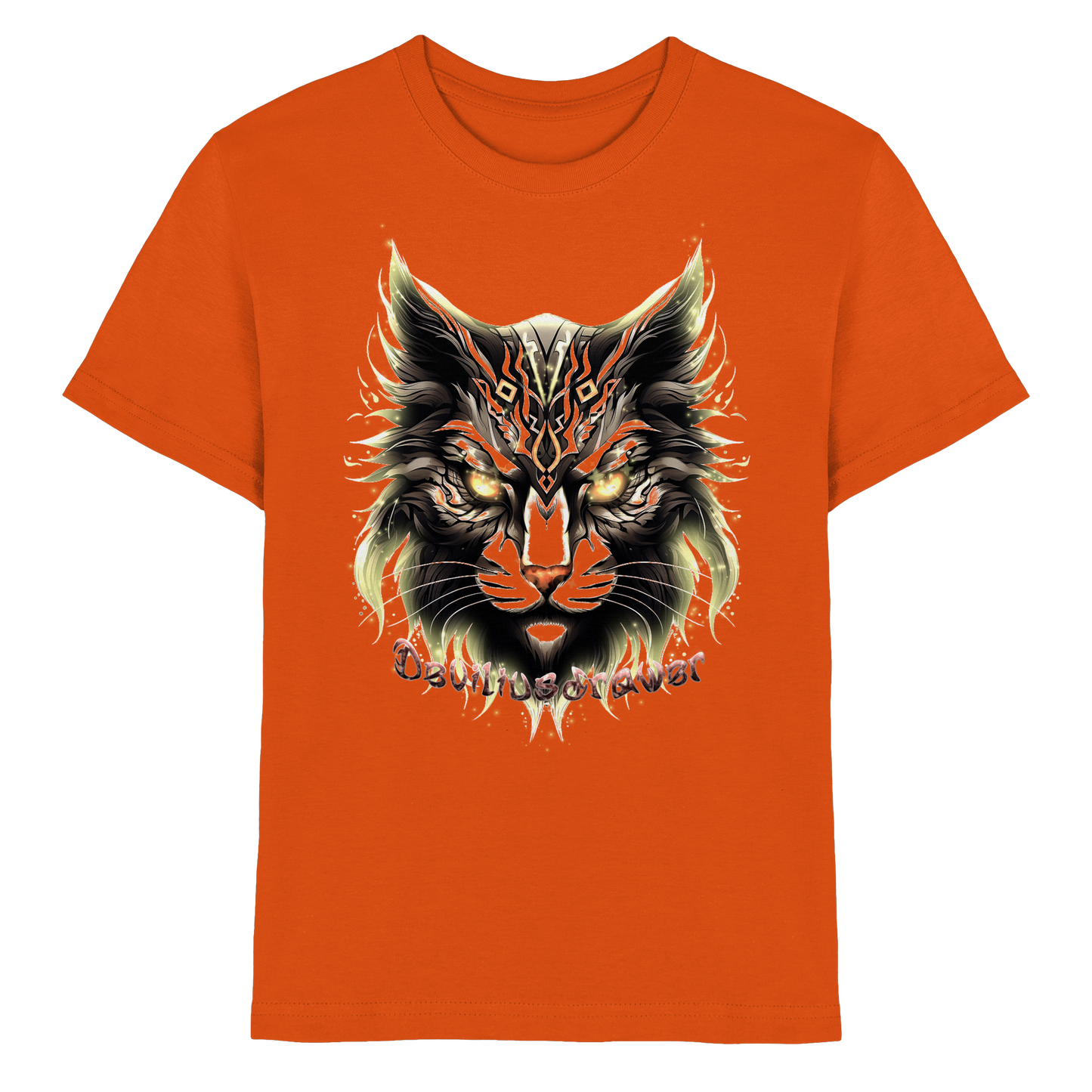 Deviliusdrawer Golden Cat - Kids Premium Shirt