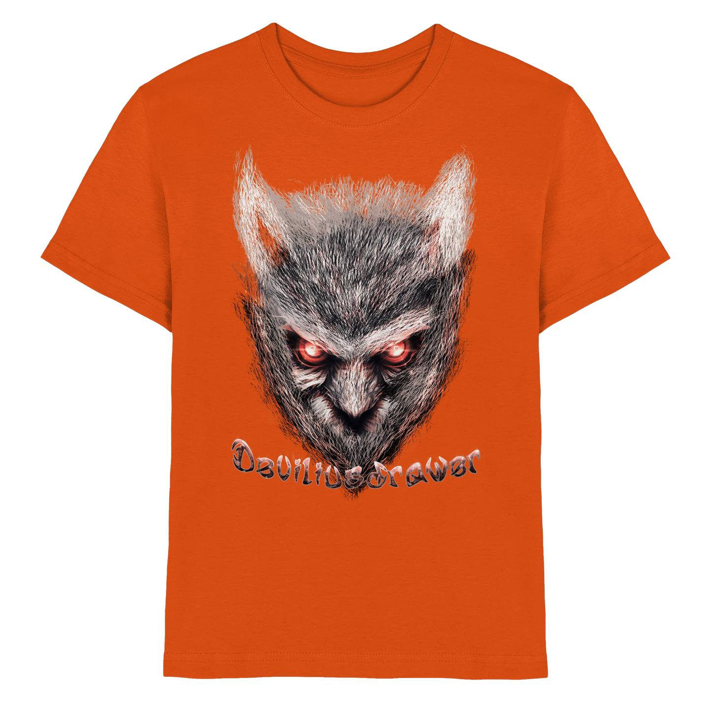 Deviliusdrawer Red Eyed Owl - Kids Premium Shirt