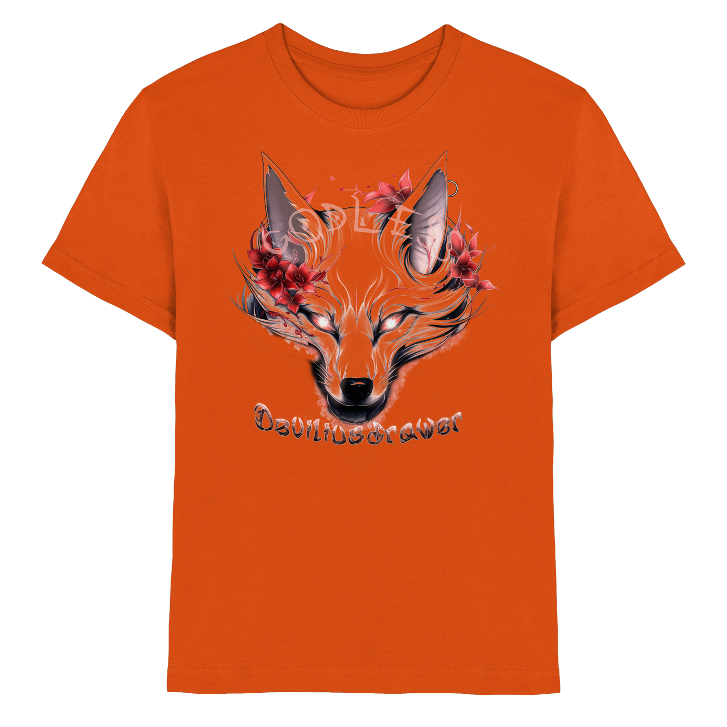 Deviliusdrawer Kitsune Wolf - Kids Premium Shirt