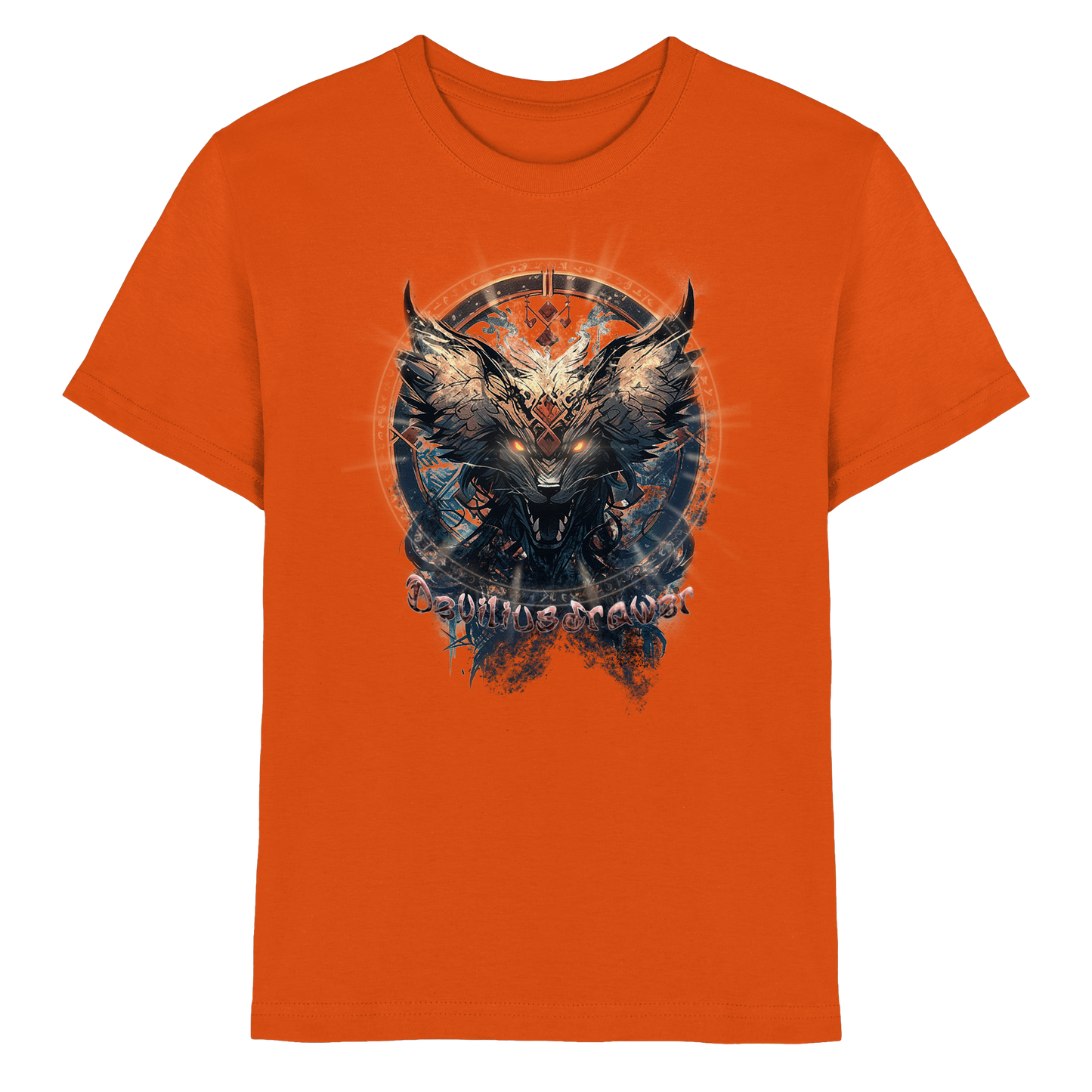 Deviliusdrawer Dark Magic Wolf - Kids Premium Shirt