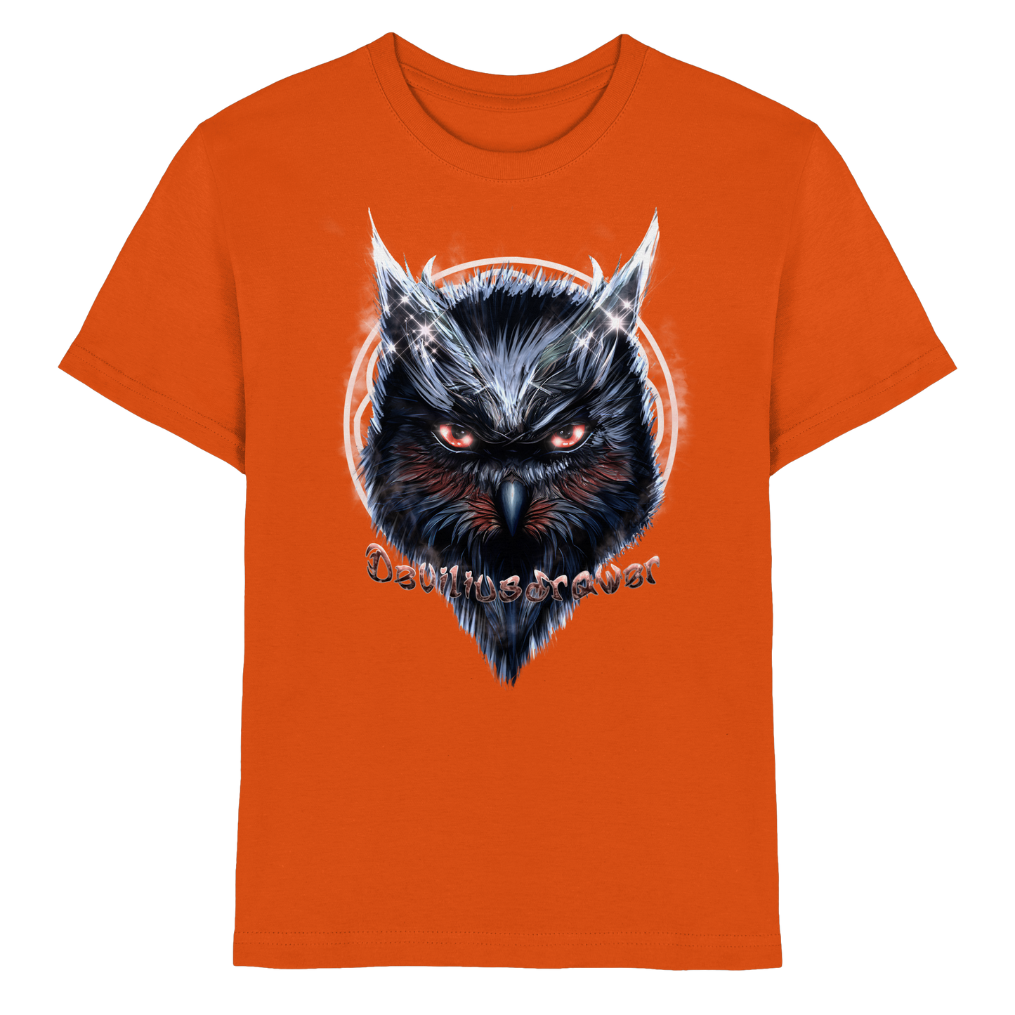 Deviliusdrawer Fire Owl - Kids Premium Shirt