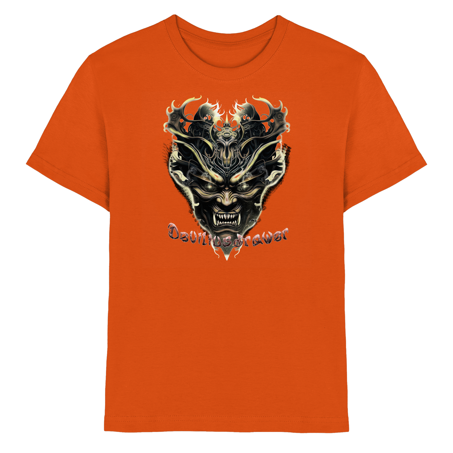 Deviliusdrawer Golden Demon Vampire - Kids Premium Shirt