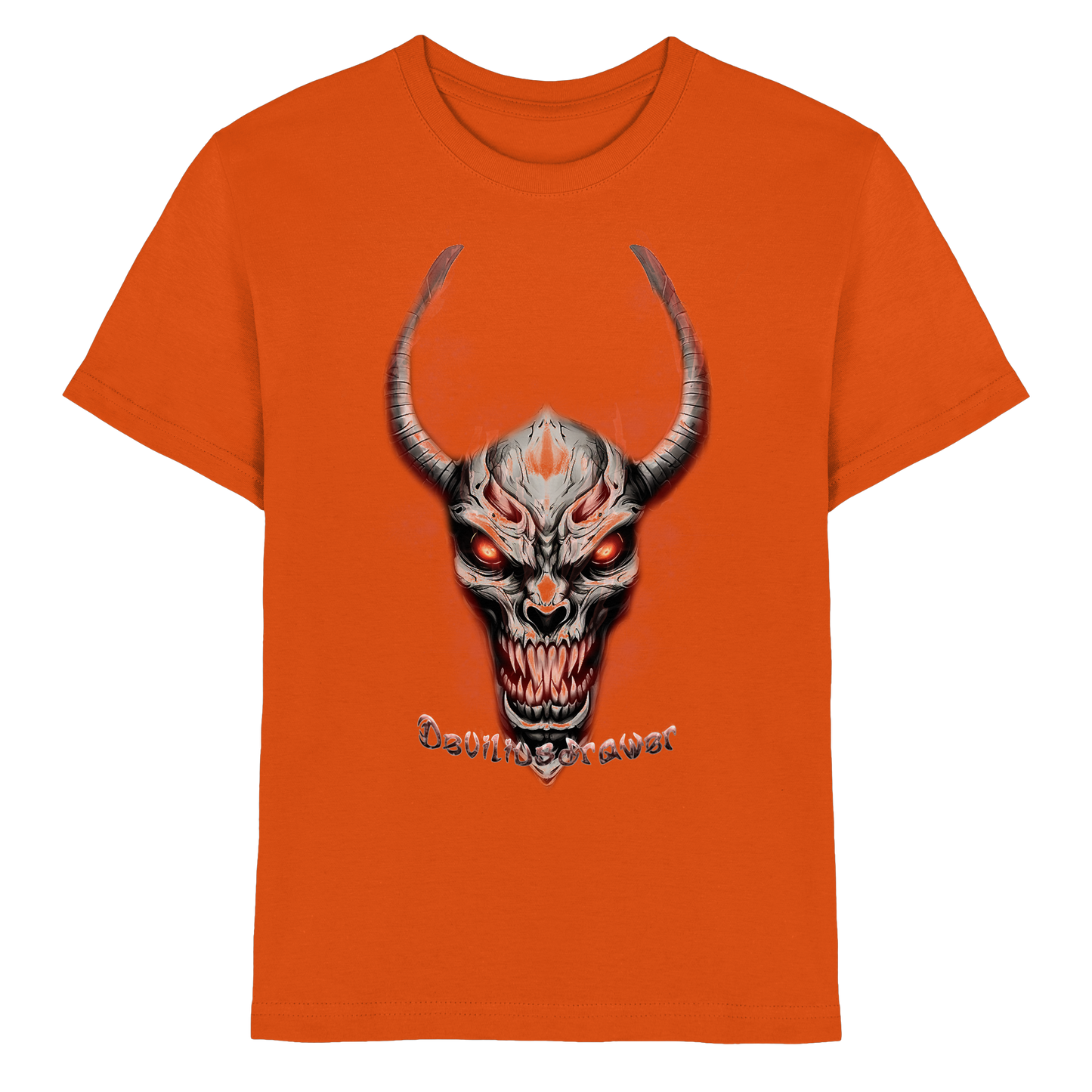Deviliusdrawer Red Eyed Skeleton - Kids Premium Shirt
