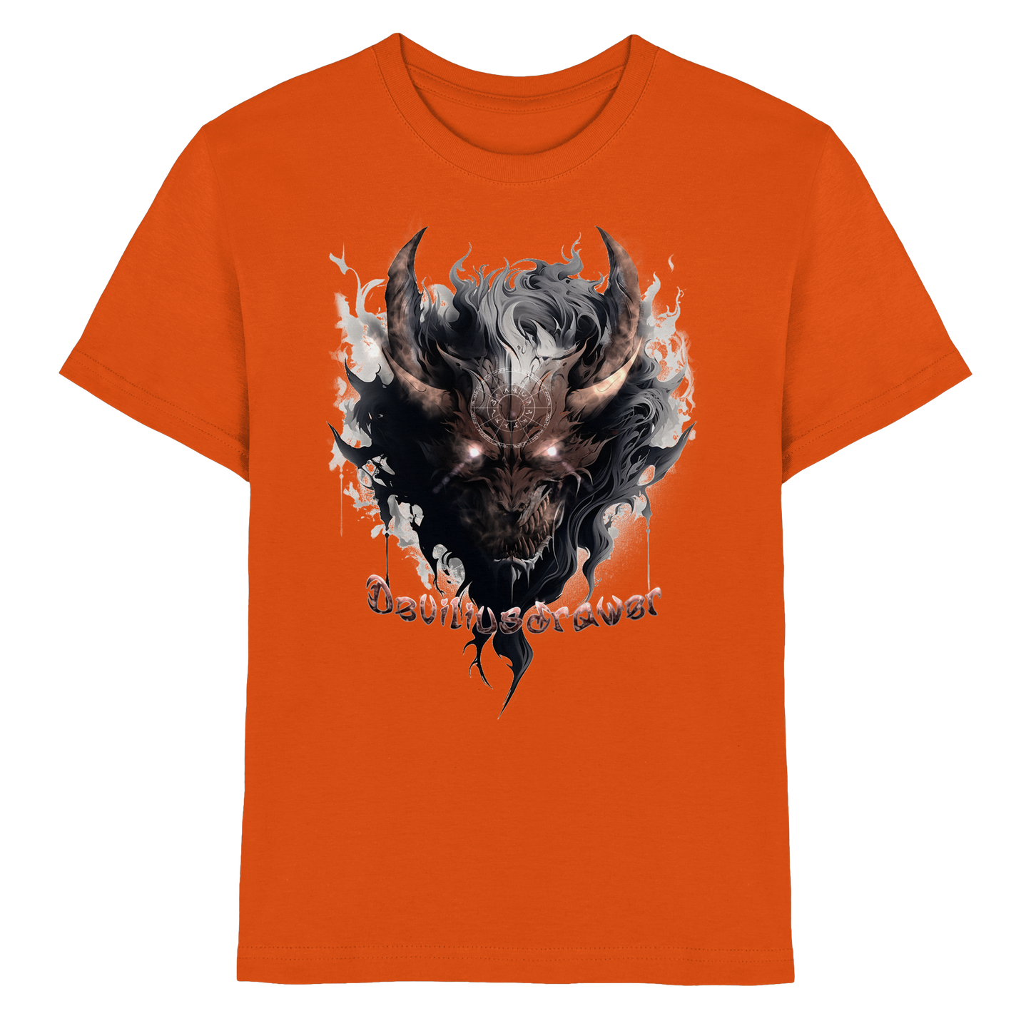 Deviliusdrawer Magic Redeyed Demon - Kids Premium Shirt