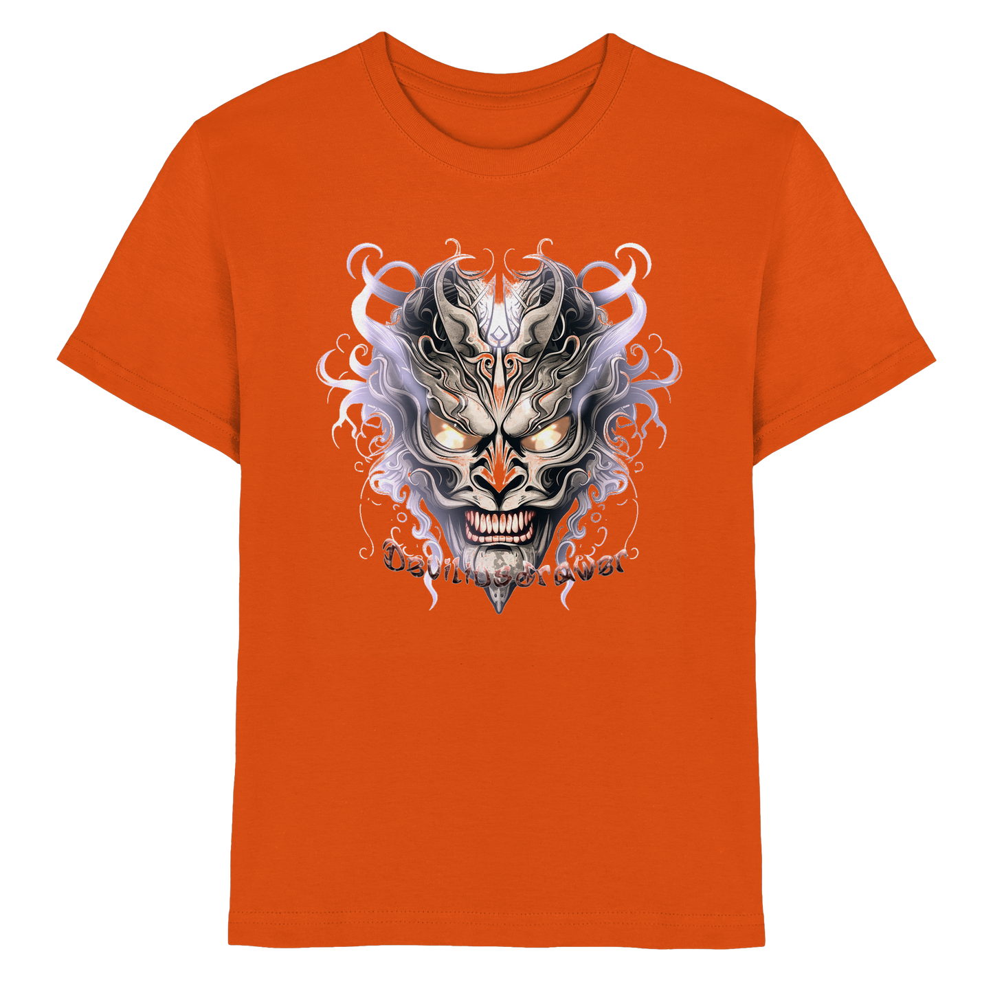 Deviliusdrawer Demon Mask Violet - Kids Premium Shirt