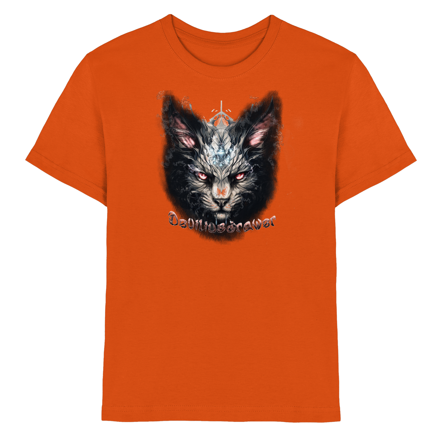 Deviliusdrawer Myshtical Redeyed Cat - Kids Premium Shirt