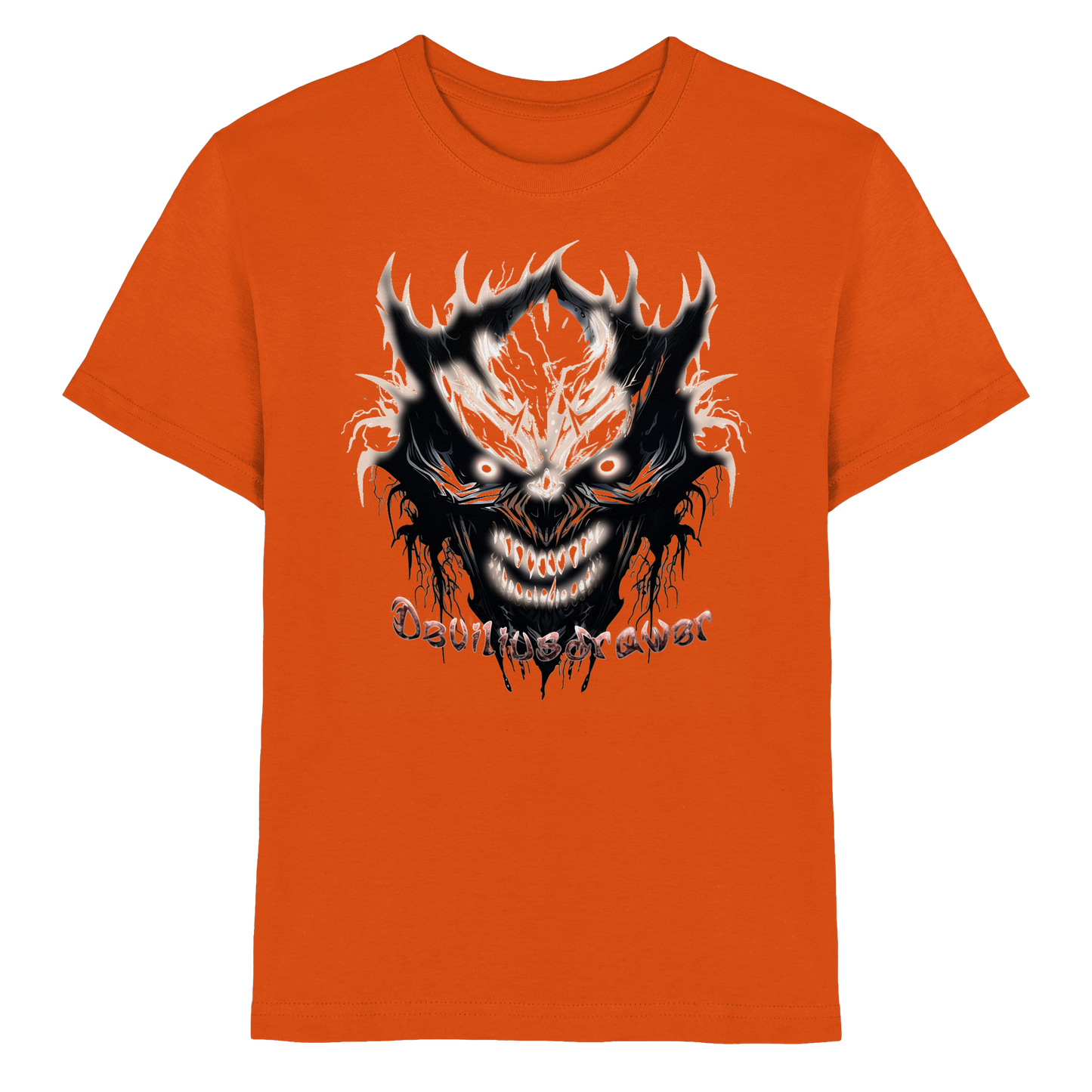 Deviliusdrawer Crazy Glow Devil - Kids Premium Shirt