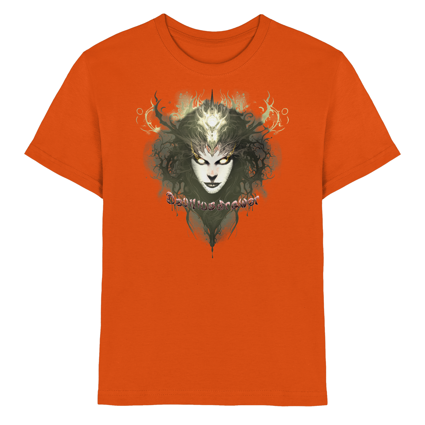 Deviliusdrawer Golden Demonica - Kids Premium Shirt