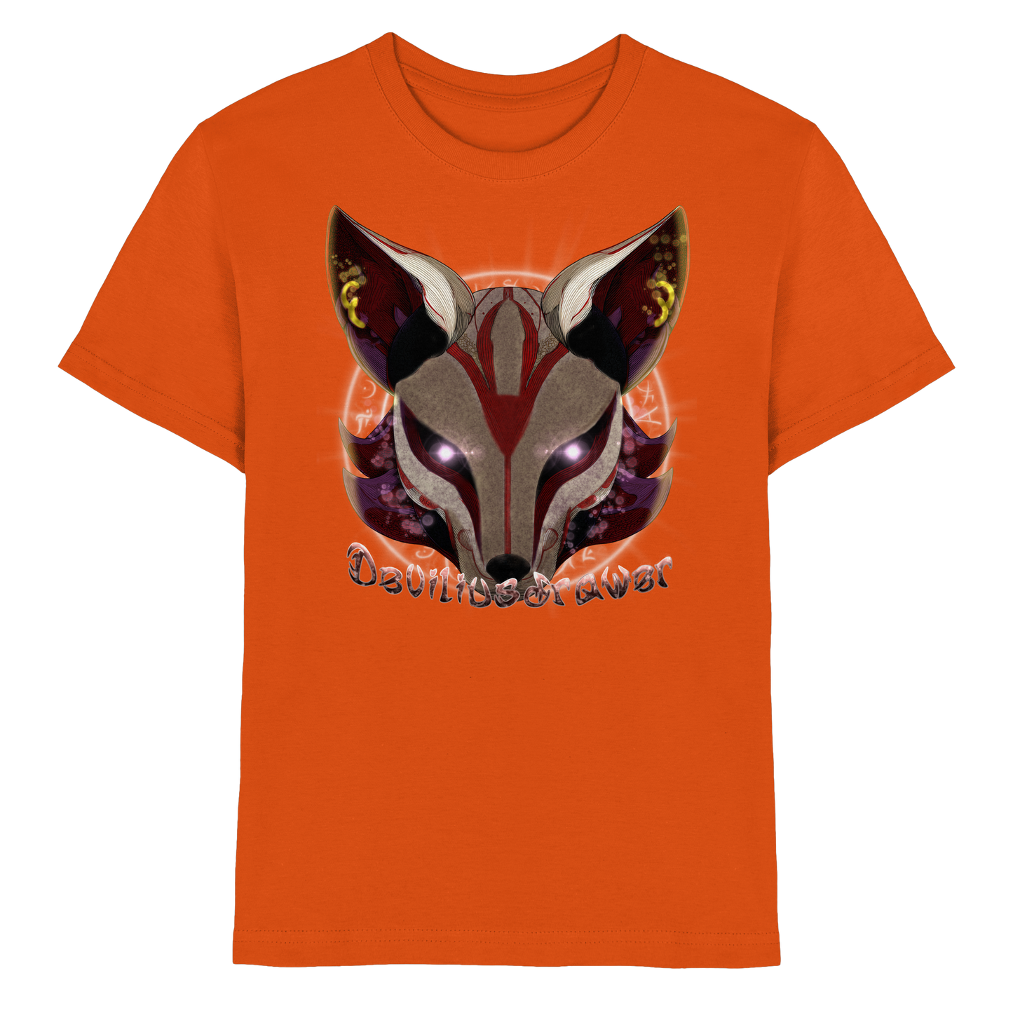 Deviliusdrawer Magic Kitsune - Kids Premium Shirt
