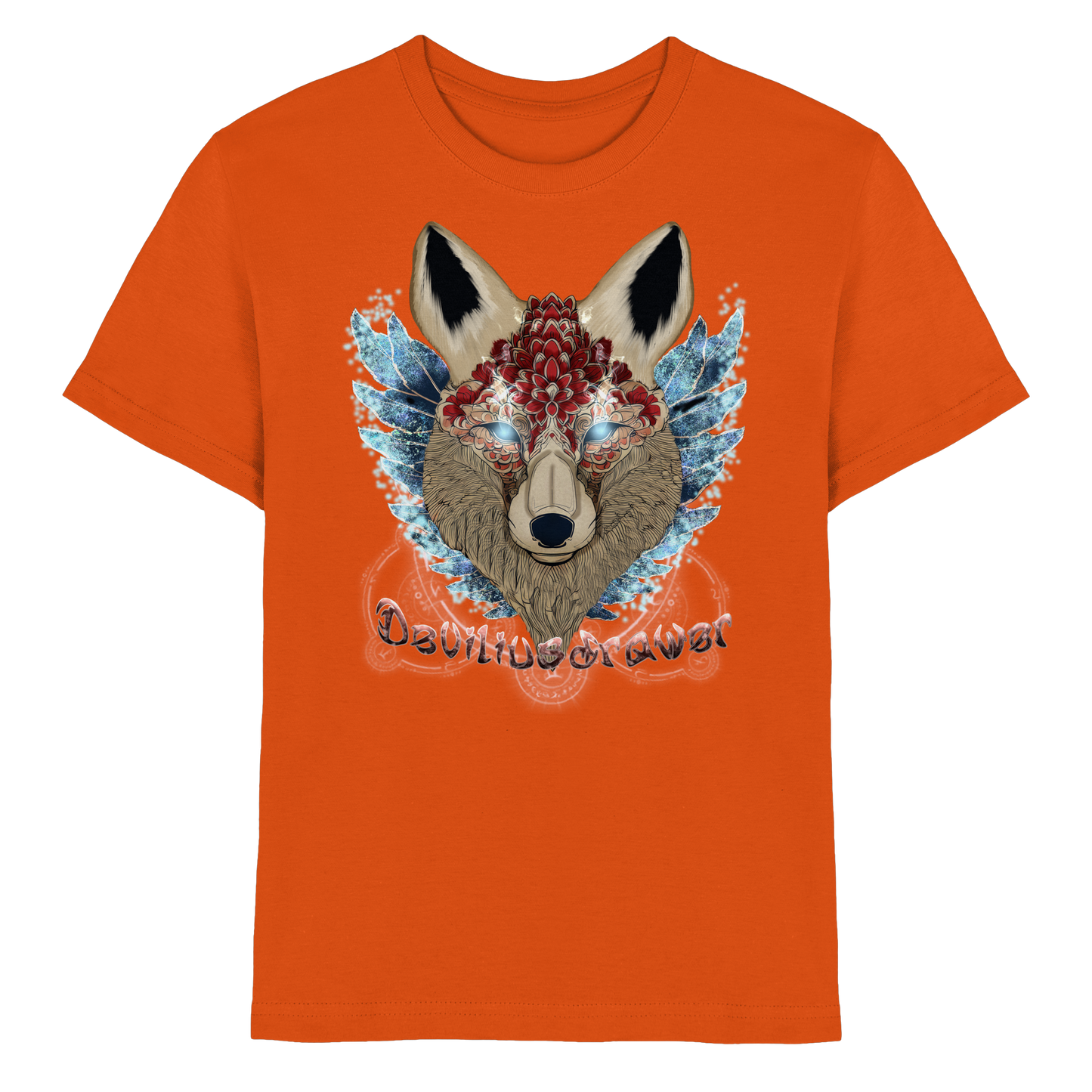 Deviliusdrawer Diamond Kitsune - Kids Premium Shirt