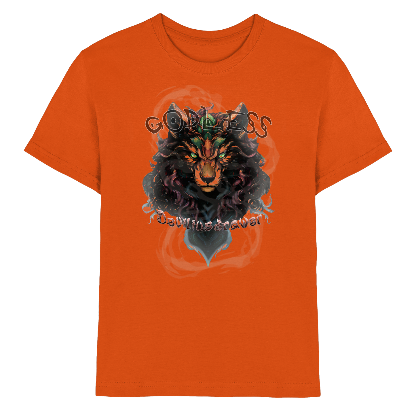 Deviliusdrawer Godless Wolf - Kids Premium Shirt