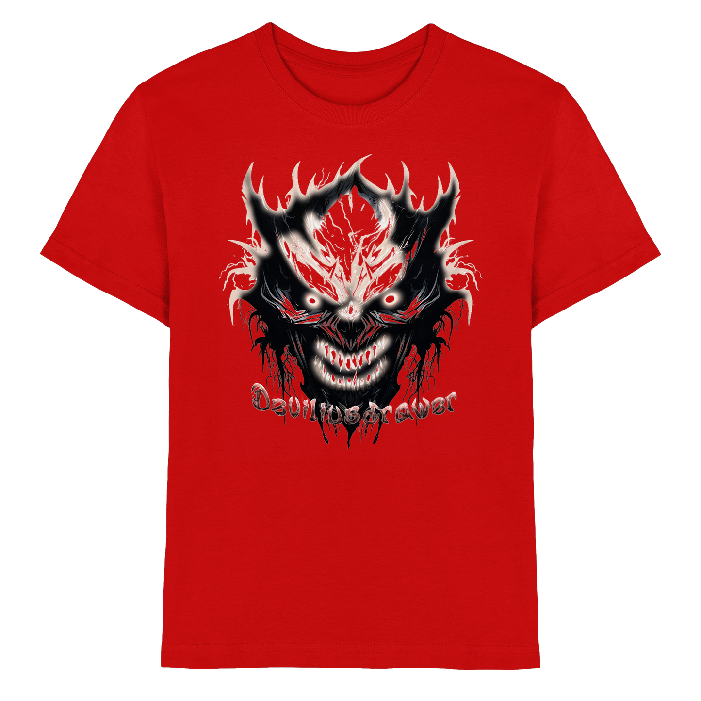 Deviliusdrawer Crazy Glow Devil - Kids Premium Shirt