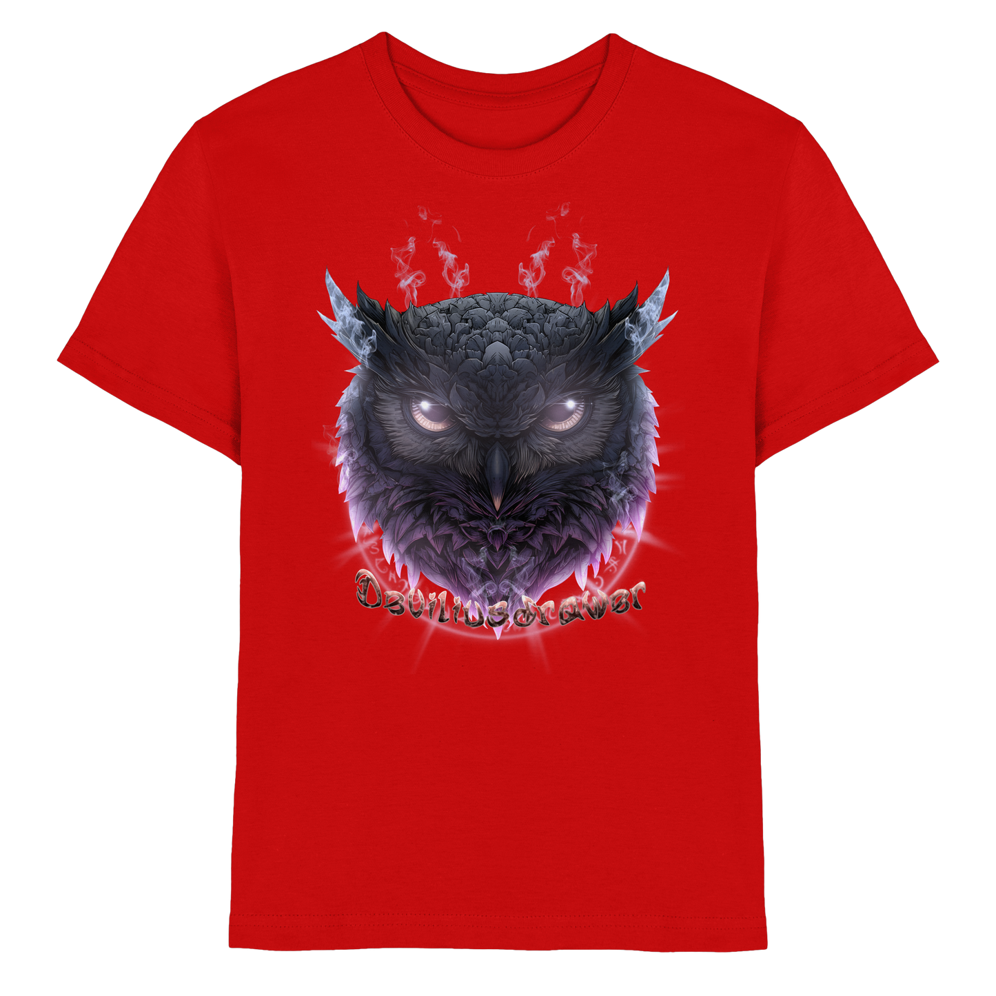 Deviliusdrawer Darkness Owl - Kids Premium Shirt