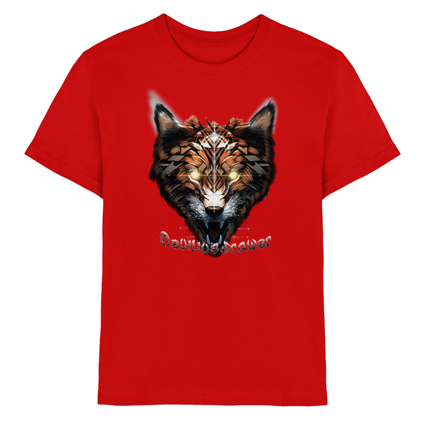 Deviliusdrawer Foxwolf - Kids Premium Shirt