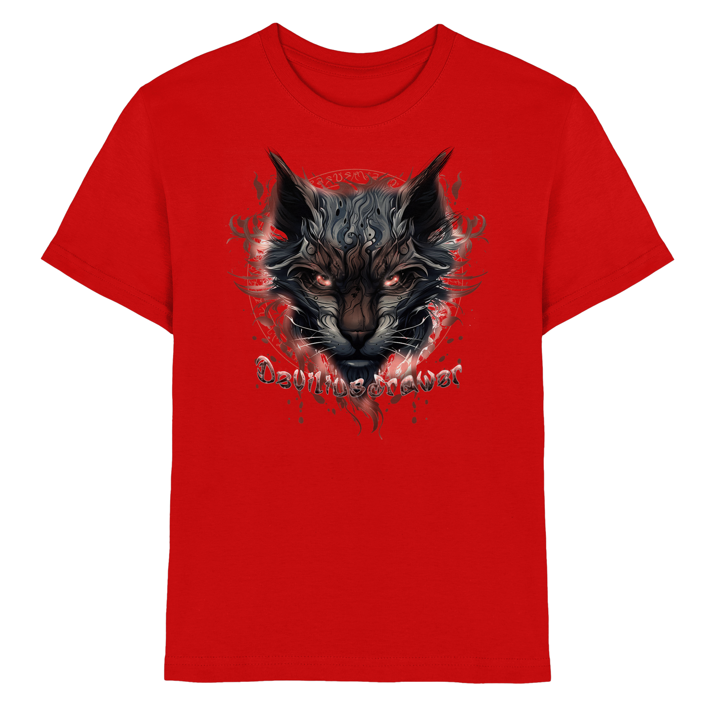 Deviliusdrawer Devil Cat - Kids Premium Shirt